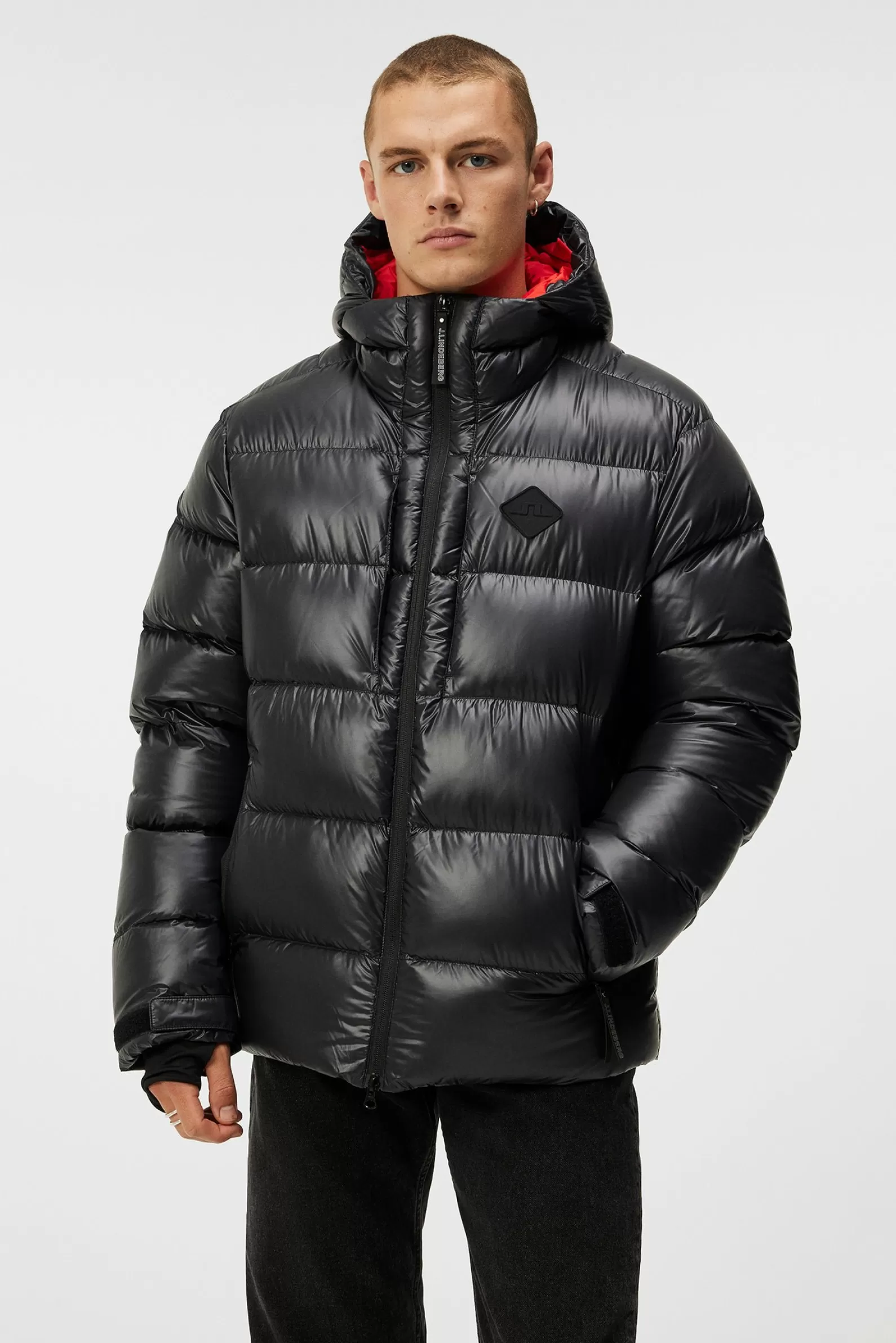 J.Lindeberg Aerglo Down Jacket Black*MÄN Jackor