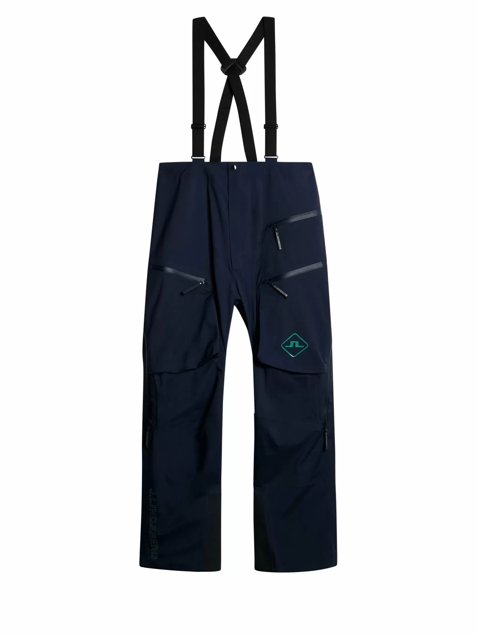 J.Lindeberg Aerial Bib Pro Shell Pant Jl Navy*MÄN Byxor