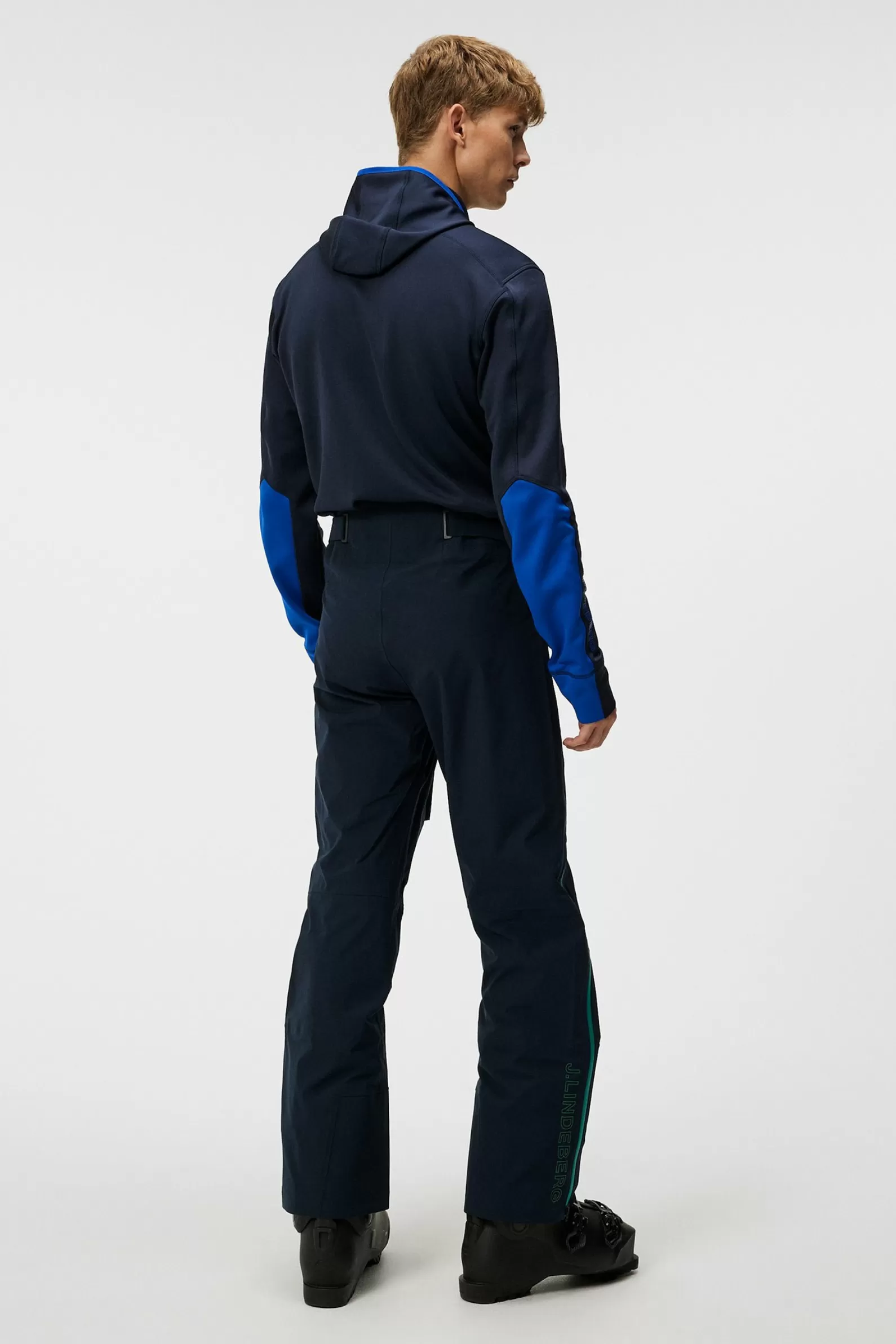 J.Lindeberg Aerial Shell Pant Jl Navy*MÄN Byxor