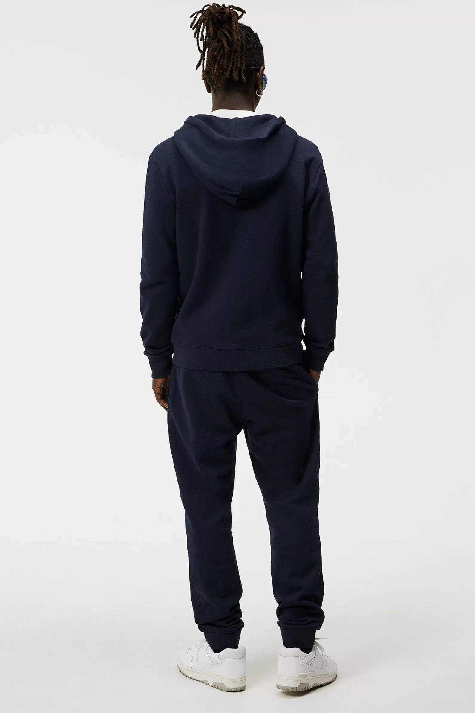 J.Lindeberg Alpha Zip Hood Jl Navy*MÄN Tröjor | Hoodies