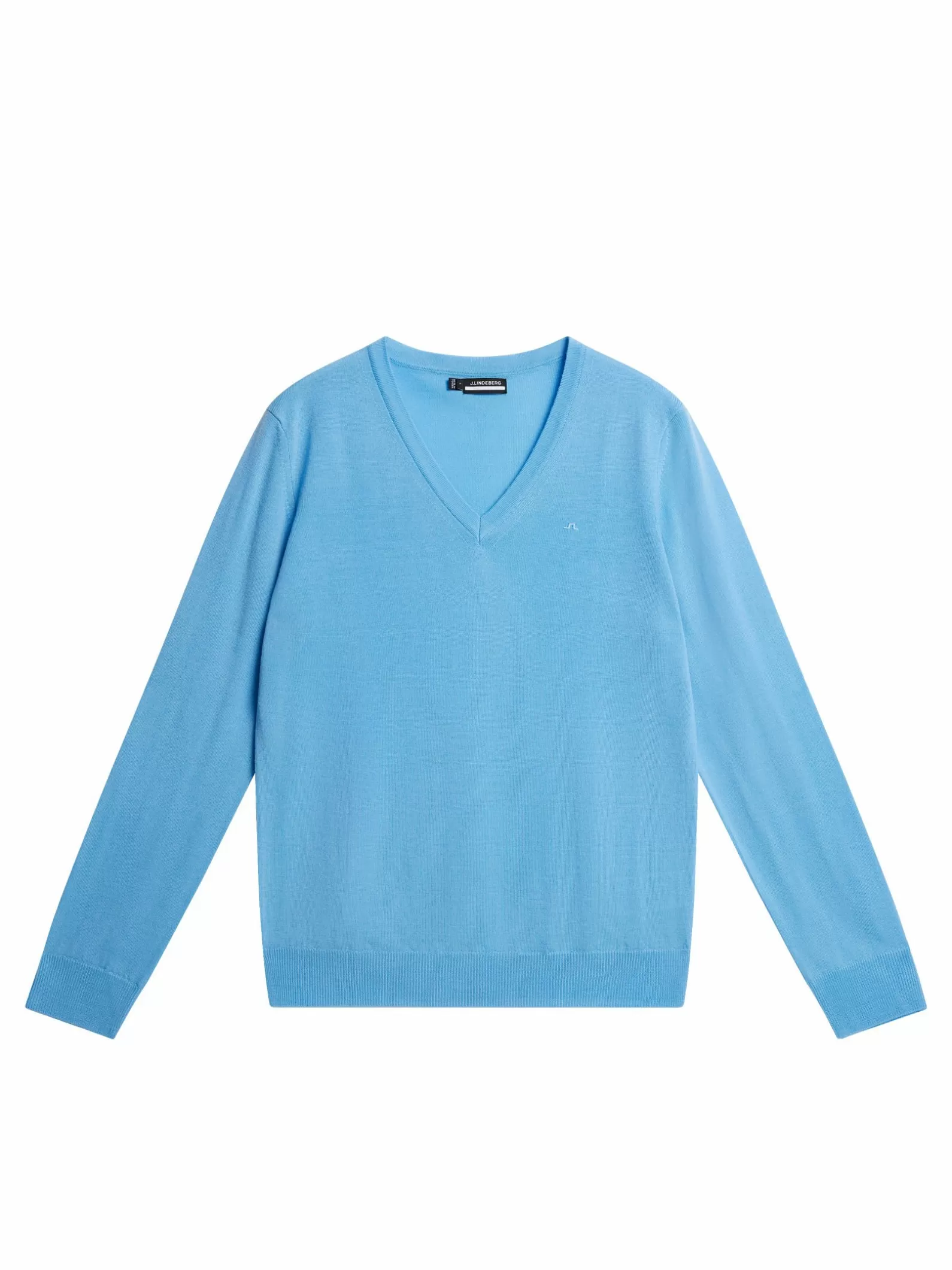 J.Lindeberg Amaya Knitted Sweater Little Boy Blue*KVINNOR Stickat