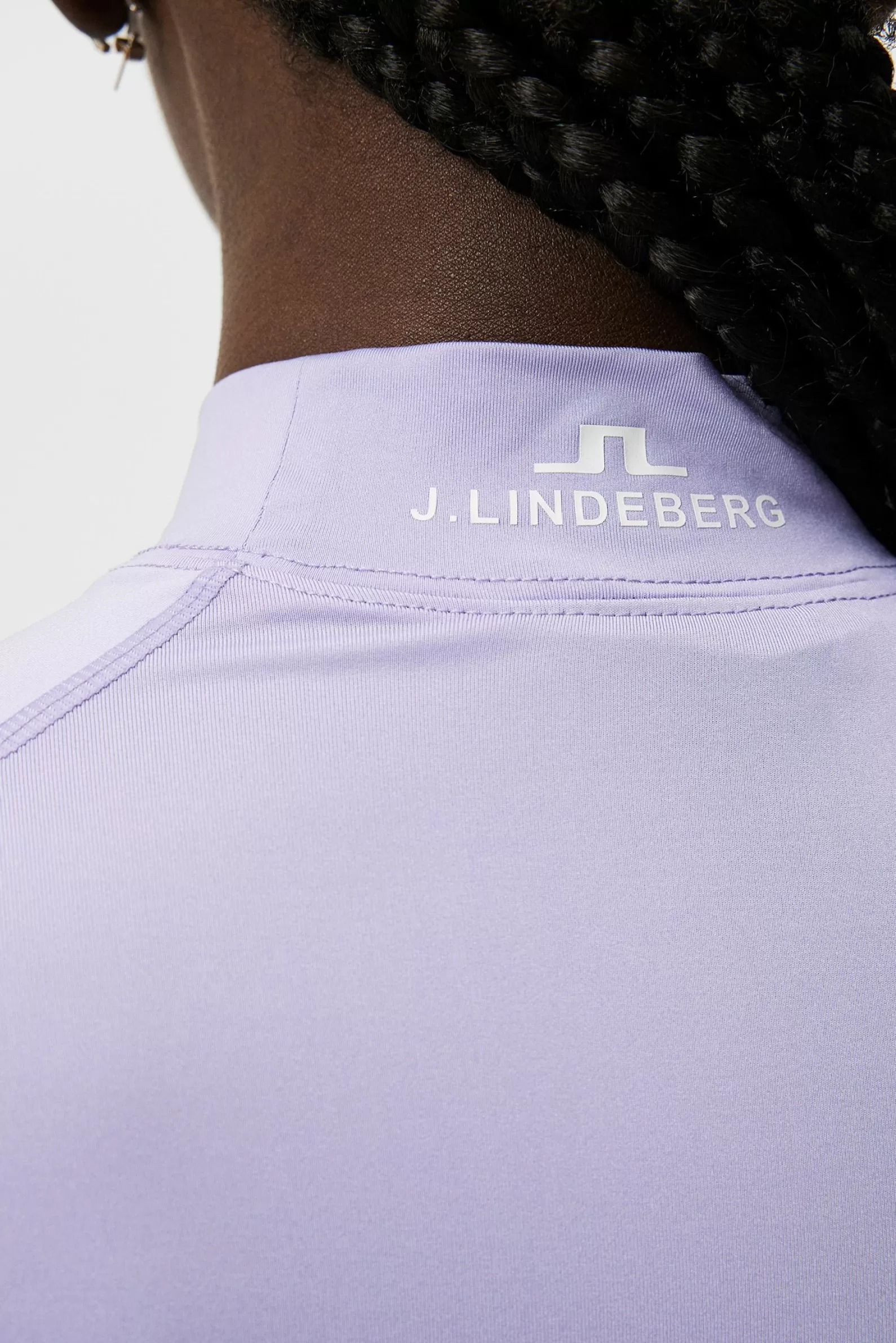 J.Lindeberg Asa Soft Compression Top Rose Red*KVINNOR Bas- och mellanlager