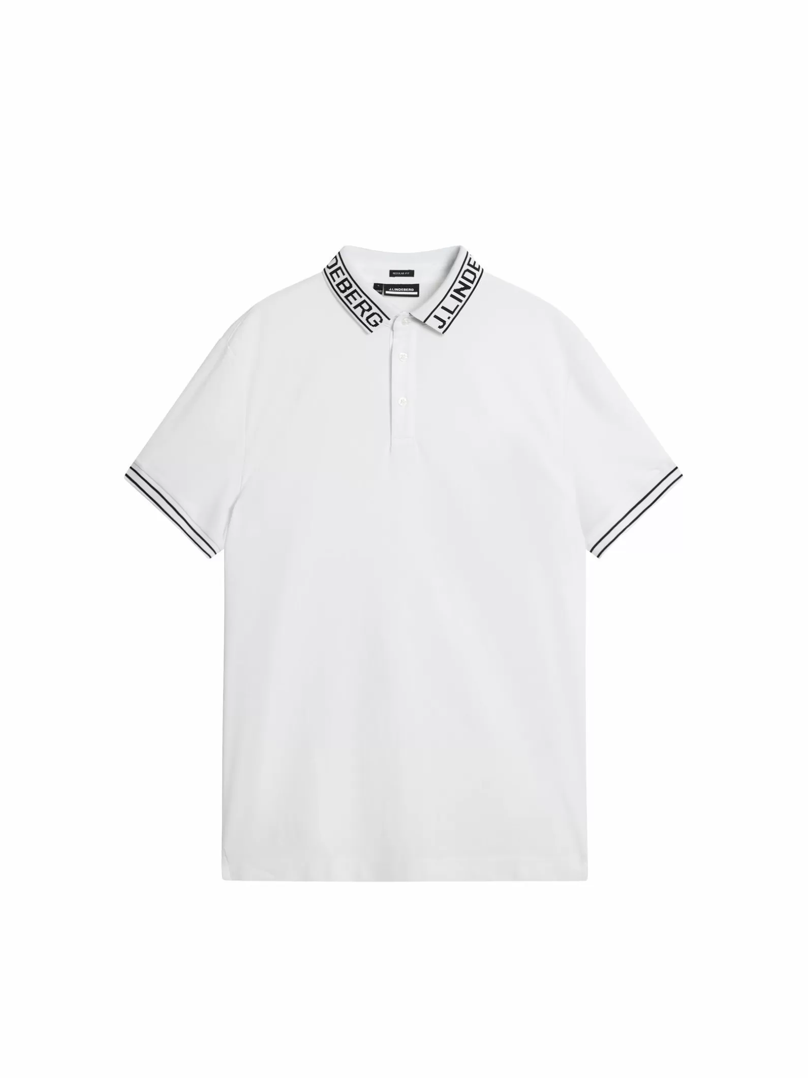 J.Lindeberg Austin Regular Polo White*MÄN Polotröjor