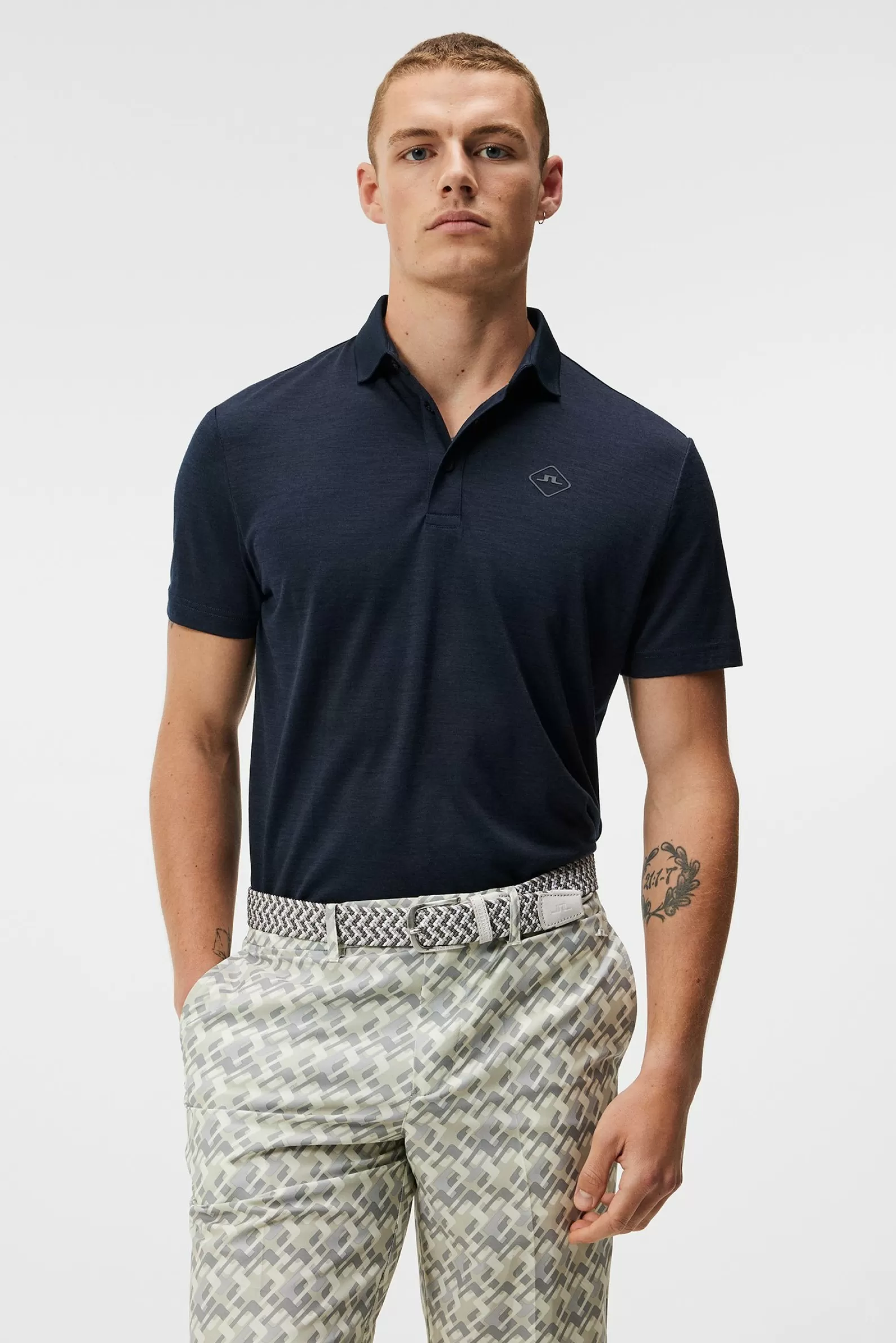 J.Lindeberg Bax Regular Fit Polo Jl Navy*MÄN Polotröjor