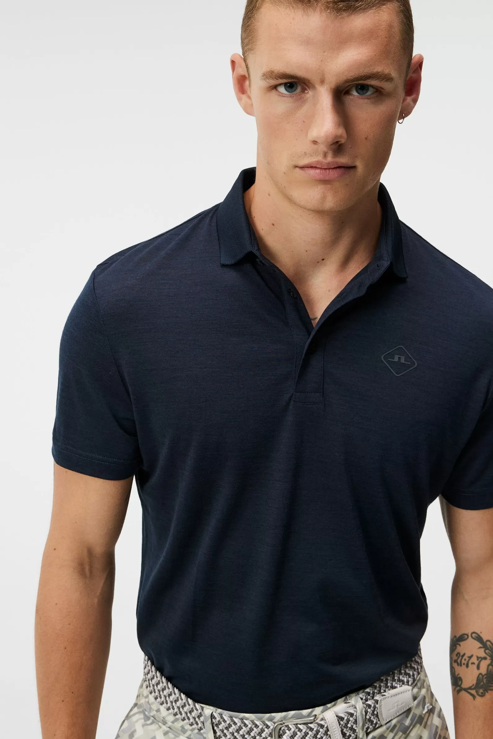 J.Lindeberg Bax Regular Fit Polo Jl Navy*MÄN Polotröjor