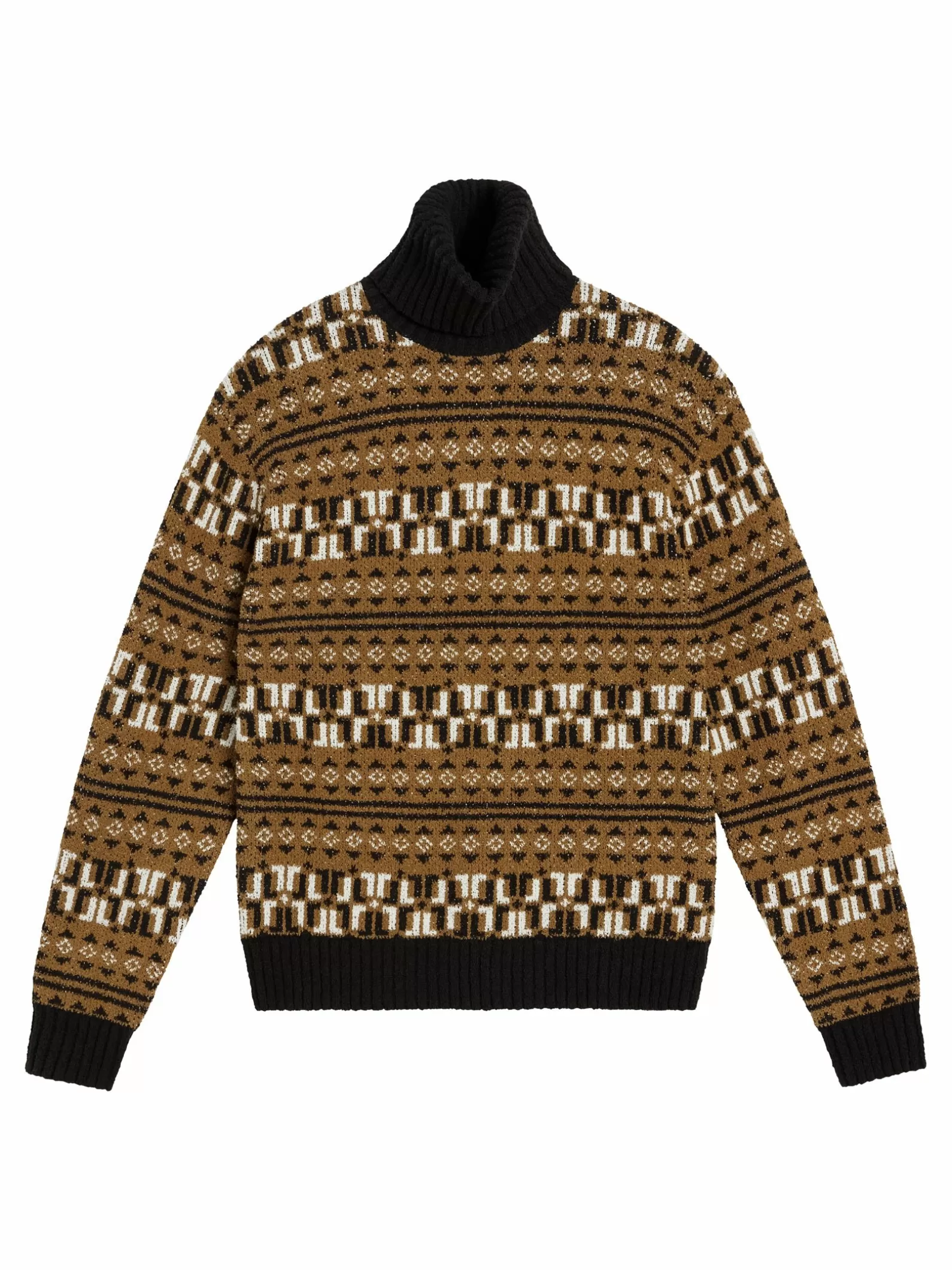 J.Lindeberg Bearclaw Turtle Neck Sweater Butternut*MÄN Stickat