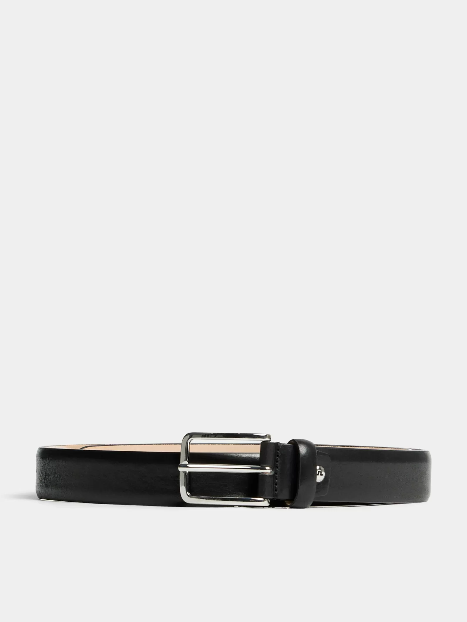 J.Lindeberg Bill Leather Belt Black*MÄN Bälten