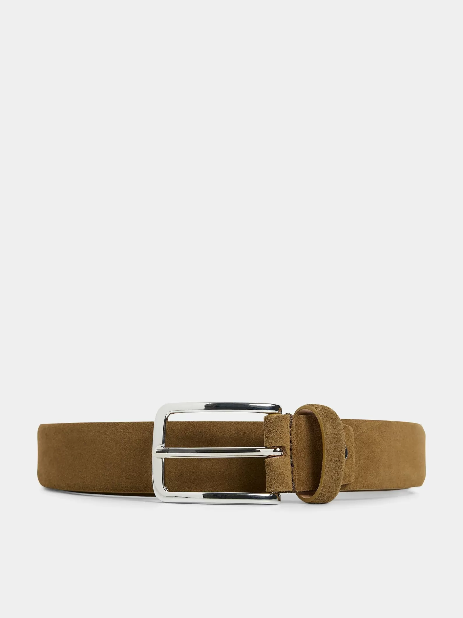 J.Lindeberg Bobby Suede Belt Butternut*MÄN Bälten