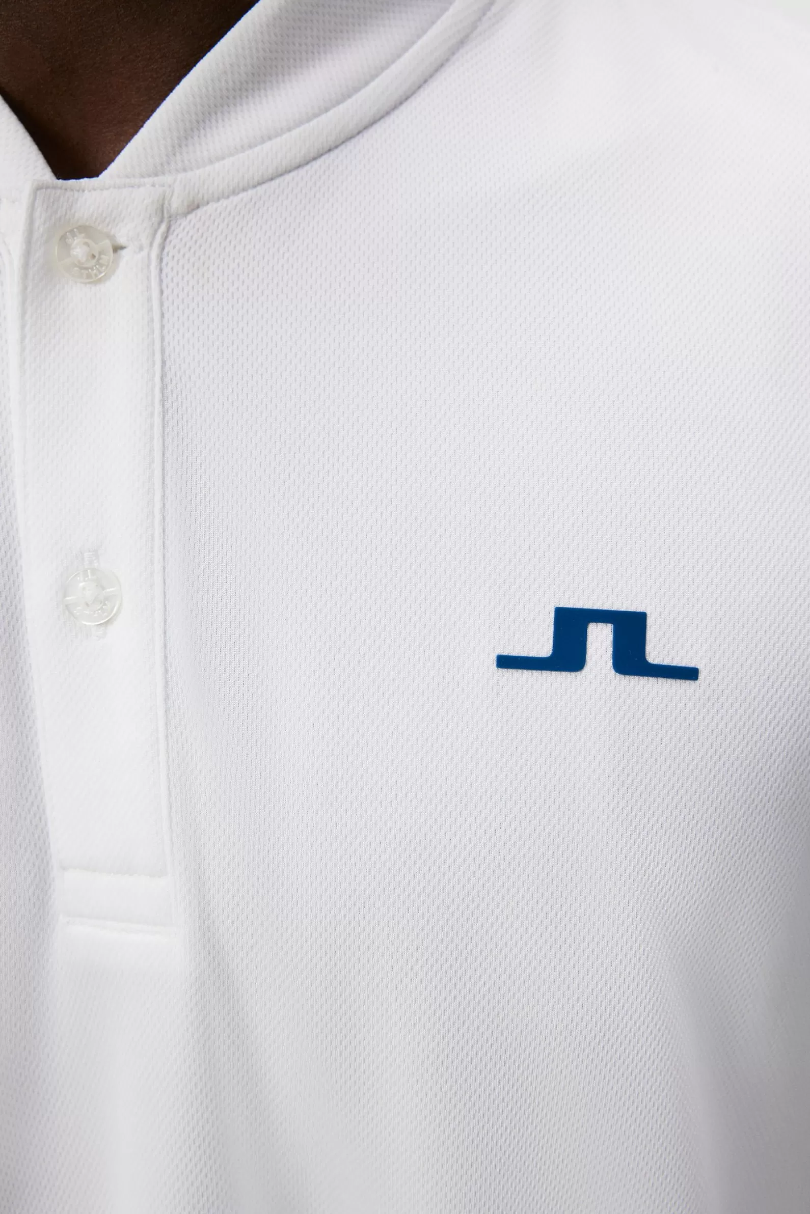 J.Lindeberg Bode Regular Fit Polo White*MÄN Polotröjor