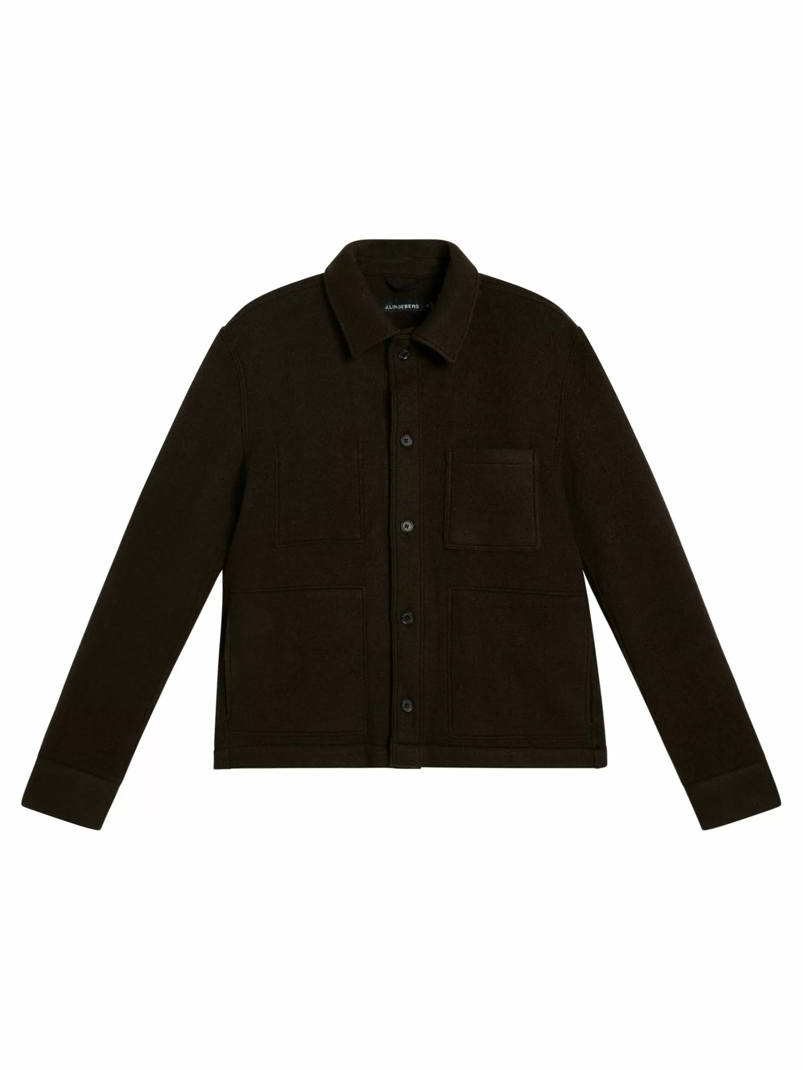 J.Lindeberg Boyd Wool Overshirt Delicioso*MÄN Jackor | Övertröjor