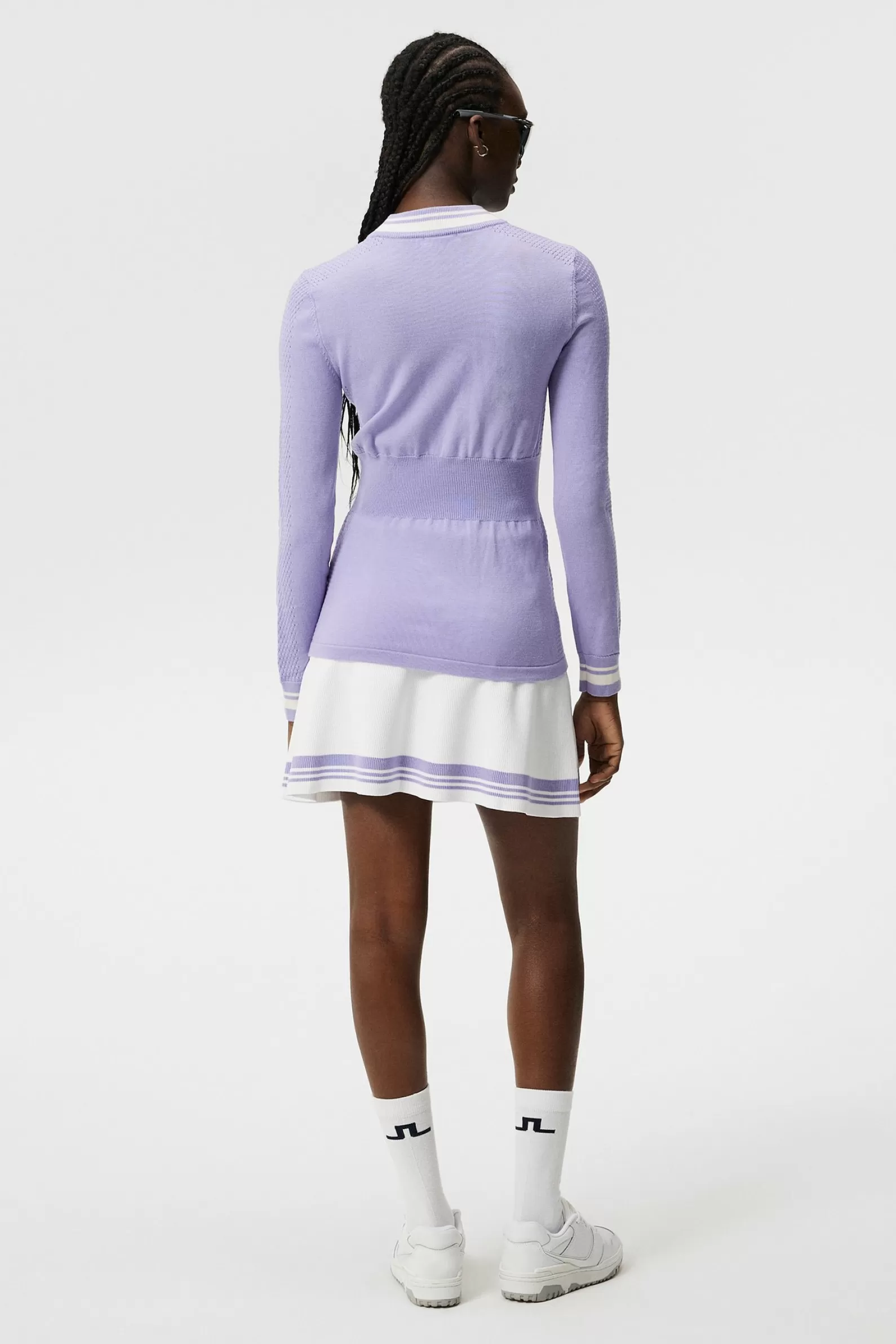 J.Lindeberg Bree Knitted Sweater Sweet Lavender*KVINNOR Stickat