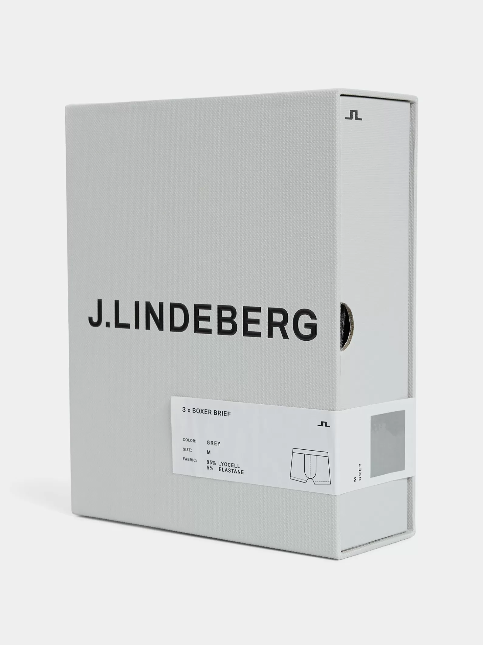 J.Lindeberg Bridge Lyocell Boxer Black*MÄN Underkläder