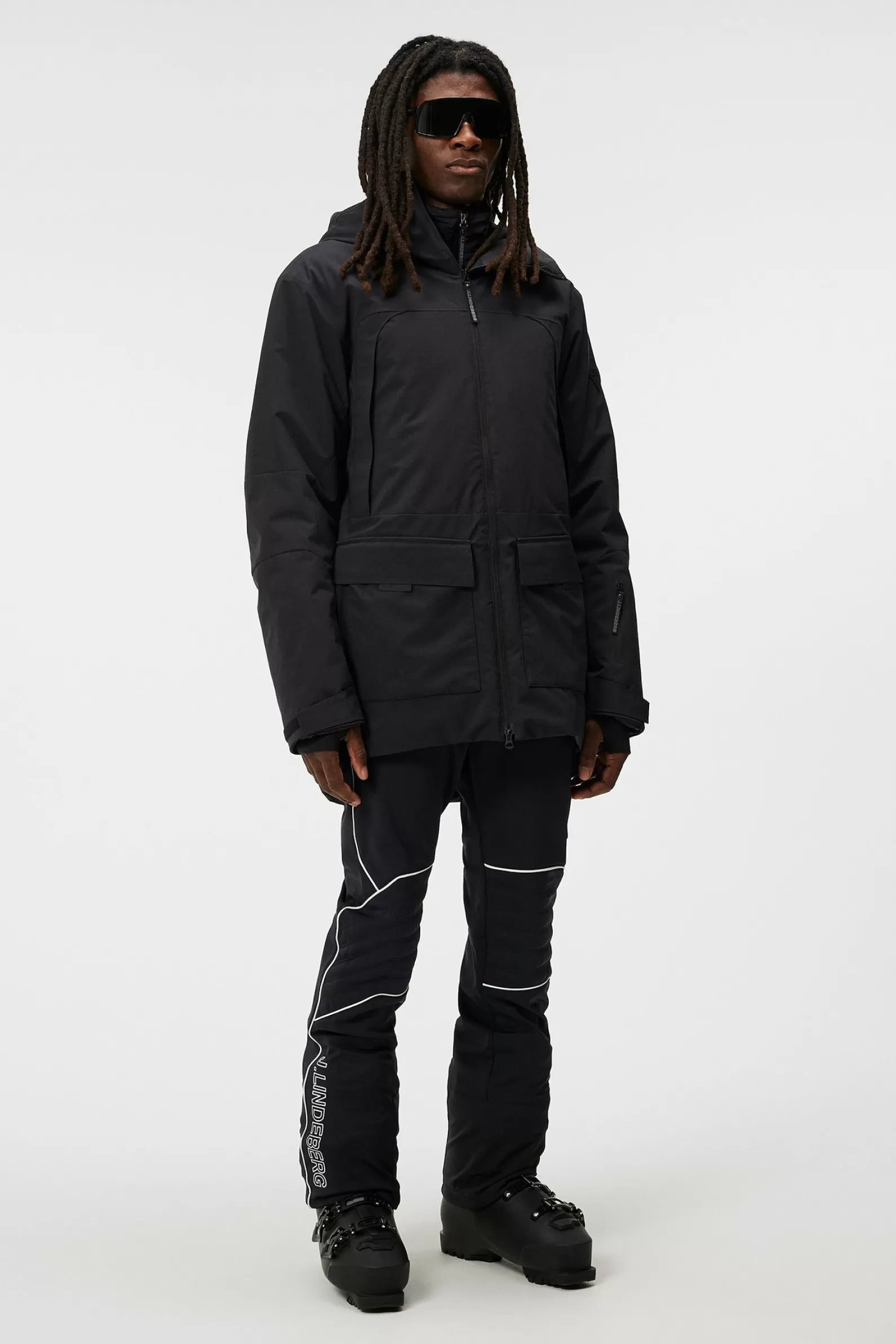 J.Lindeberg Bridge Parka Black*MÄN Jackor