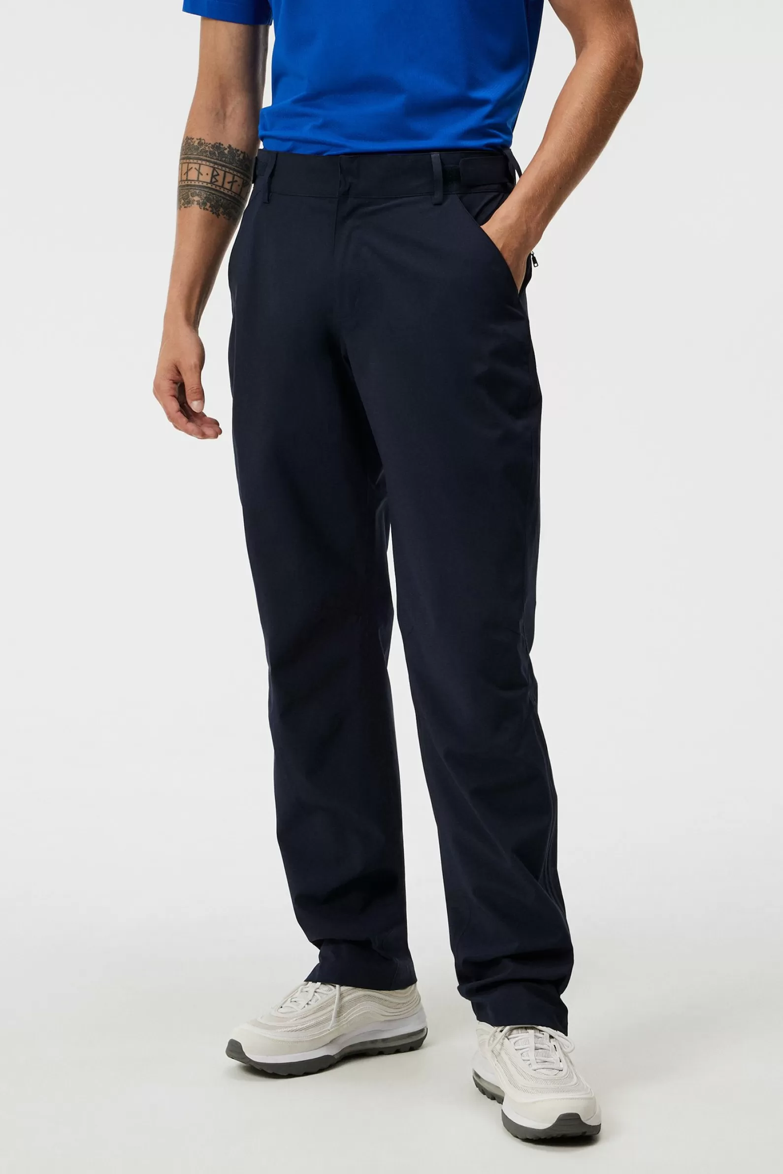 J.Lindeberg Bridge Rain Pant Jl Navy*MÄN Byxor