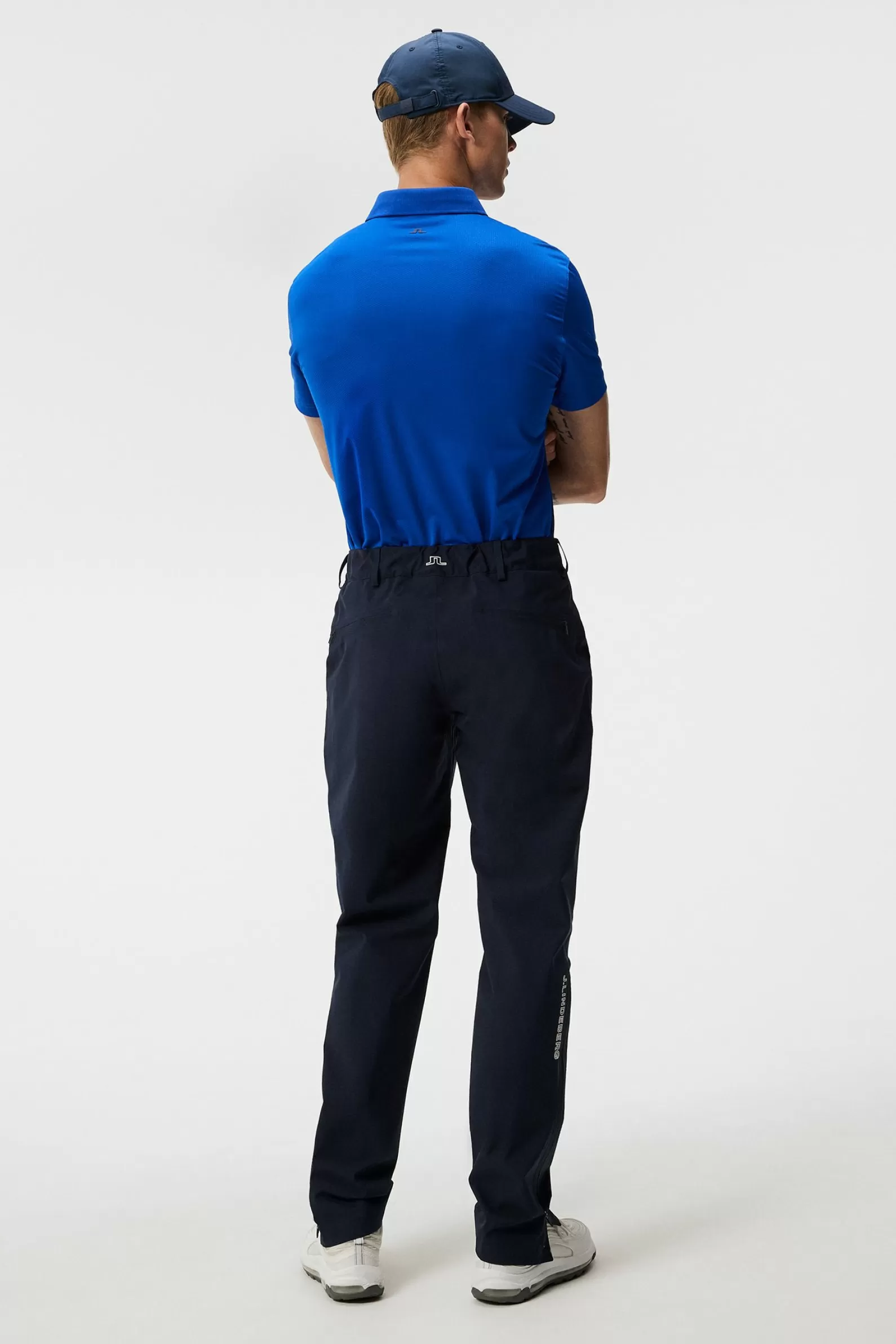 J.Lindeberg Bridge Rain Pant Jl Navy*MÄN Byxor