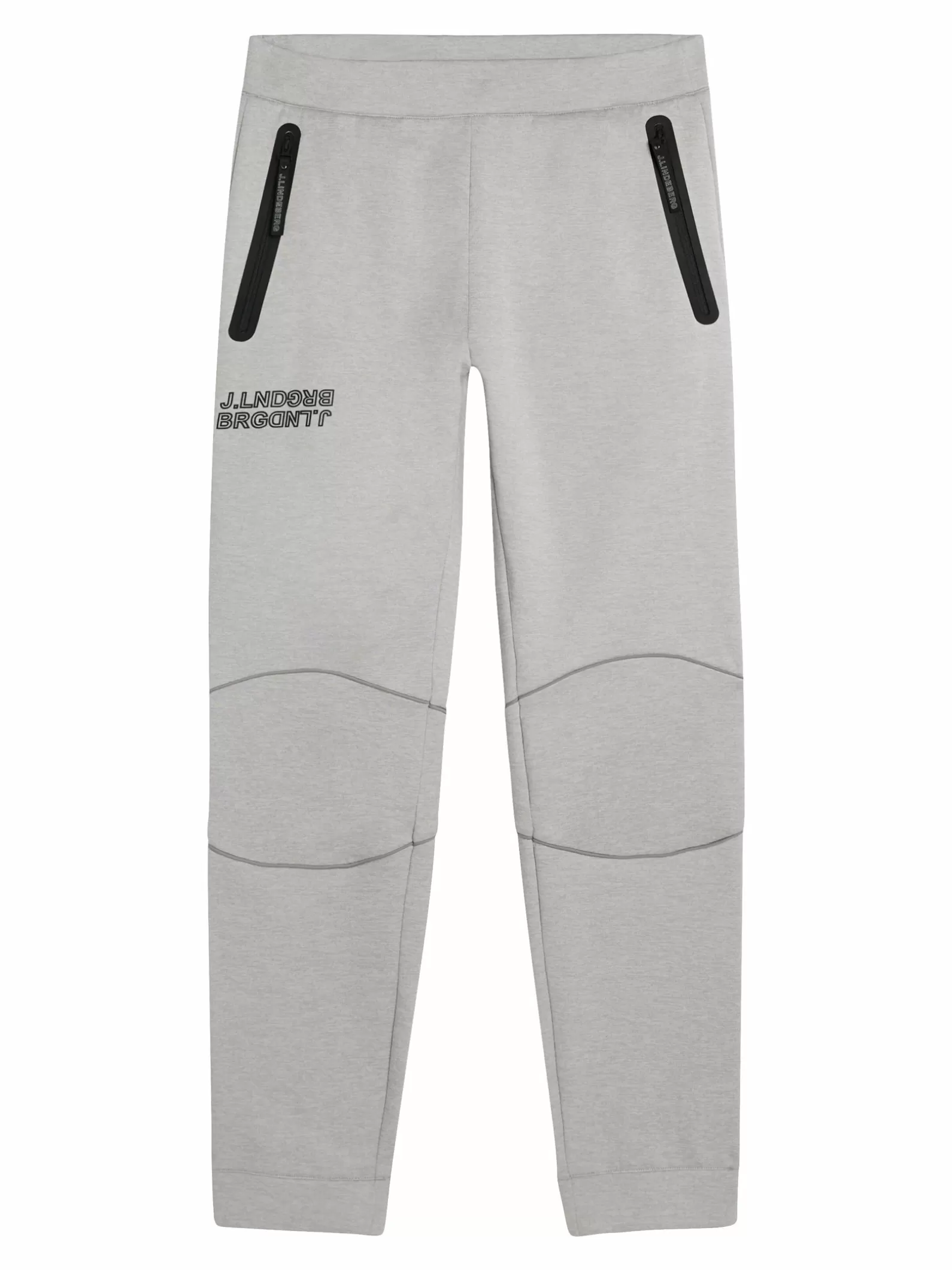 J.Lindeberg Brush Sweatpant Grey Melange*MÄN Byxor