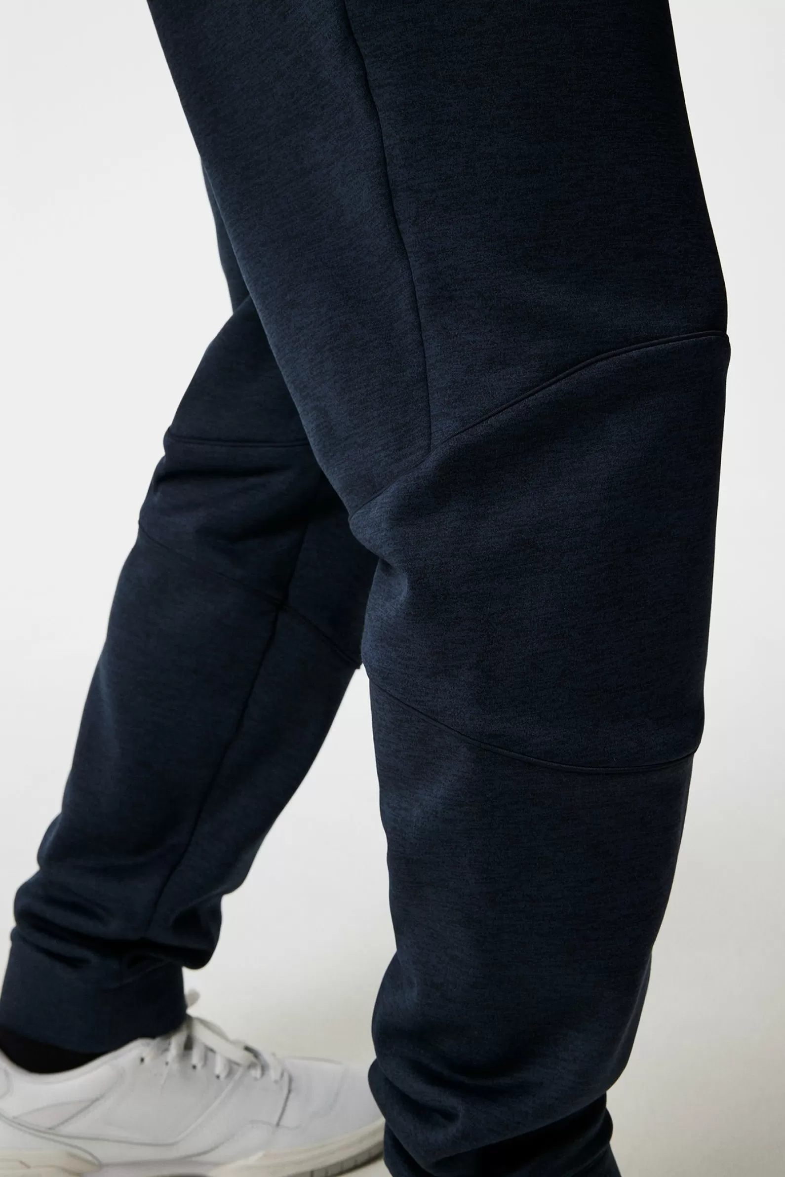 J.Lindeberg Brush Sweatpant Jl Navy Melange*MÄN Byxor