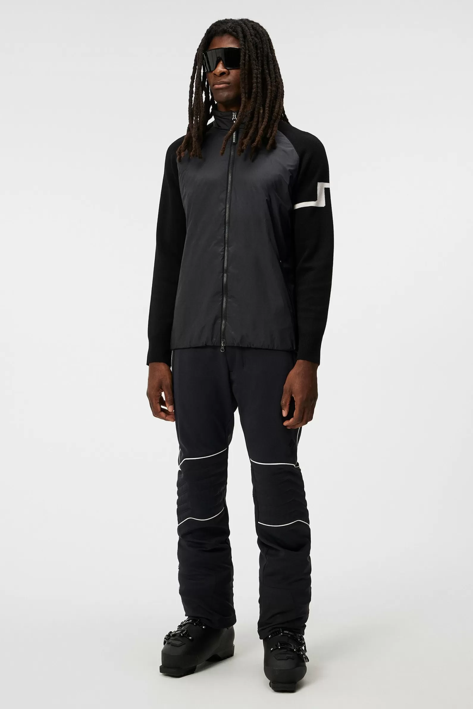 J.Lindeberg Cascade Hybrid Jacket Black*MÄN Jackor