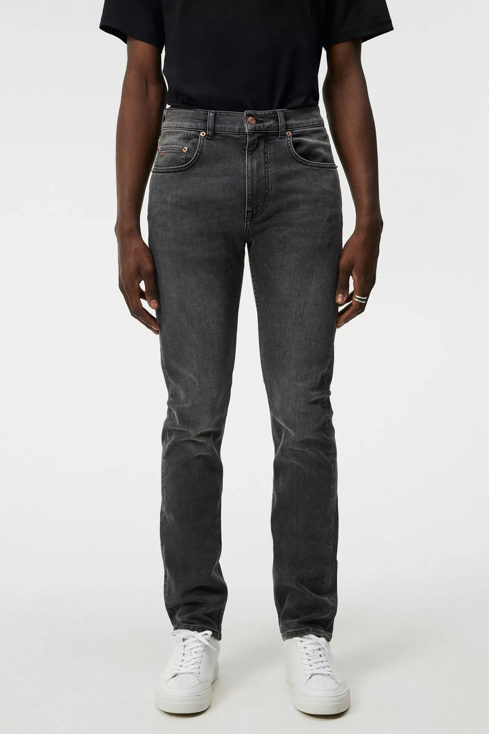 J.Lindeberg Cedar Slate Wash Jeans Granite Gray*MÄN Jeans | Byxor