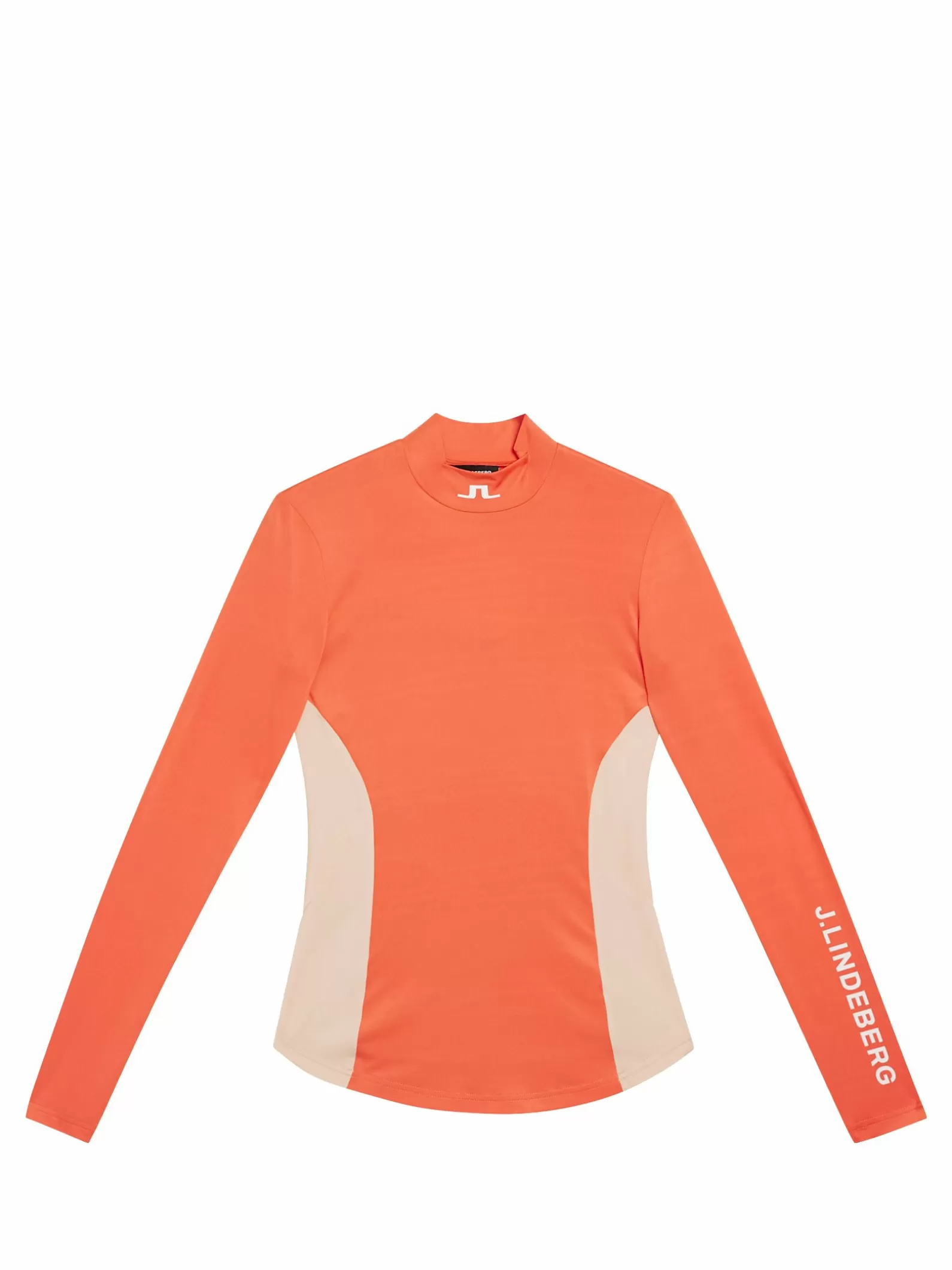 J.Lindeberg Celeste Long Sleeve Top Hot Coral*KVINNOR Bas- och mellanlager