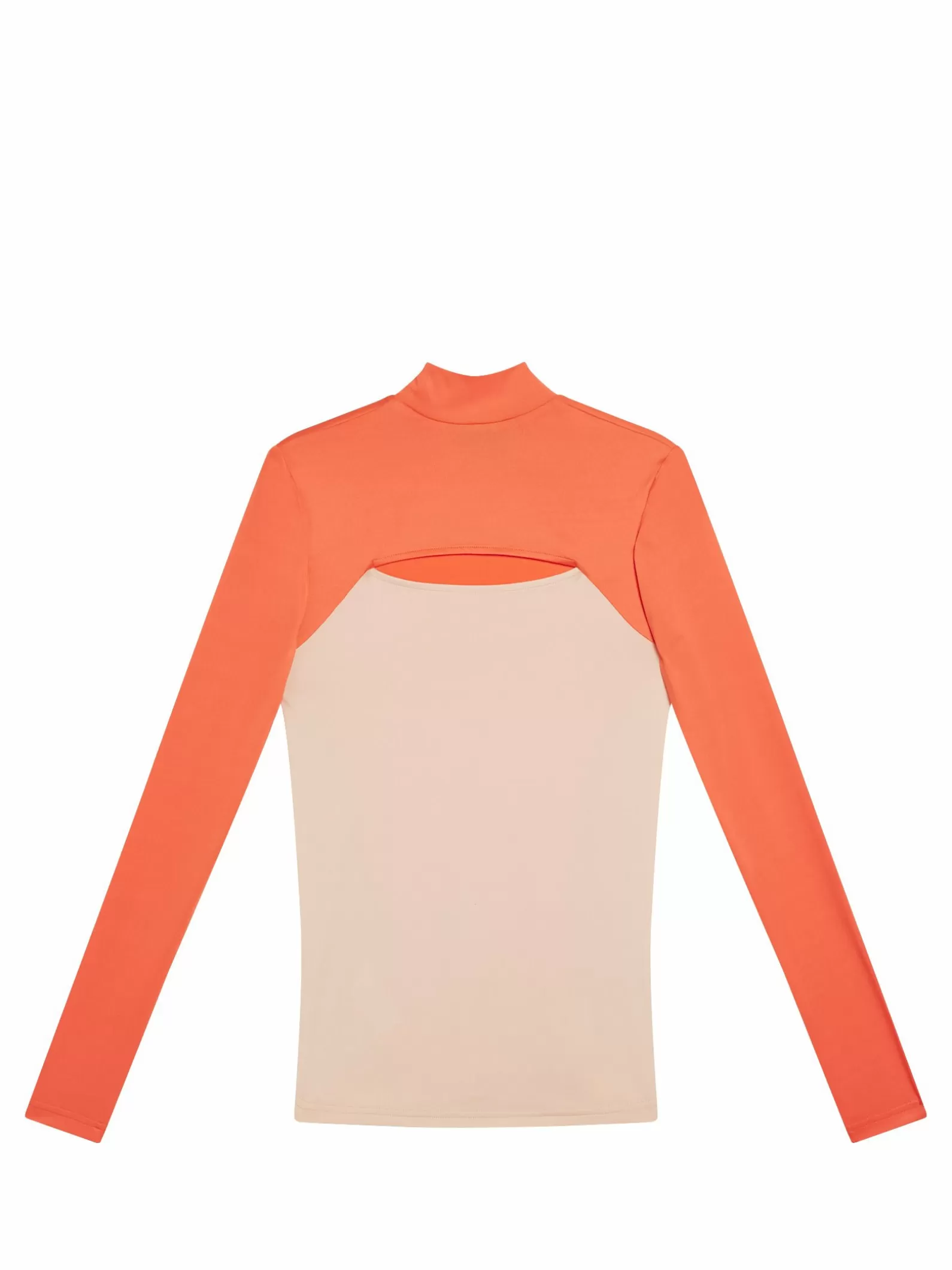 J.Lindeberg Celeste Long Sleeve Top Hot Coral*KVINNOR Bas- och mellanlager