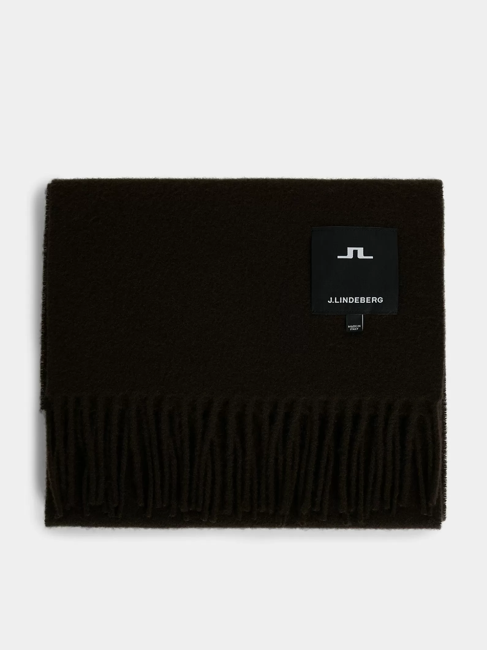 J.Lindeberg Champ Solid Wool Scarf Black*KVINNOR | MÄN Värmande tillbehör | Värmetillbehör