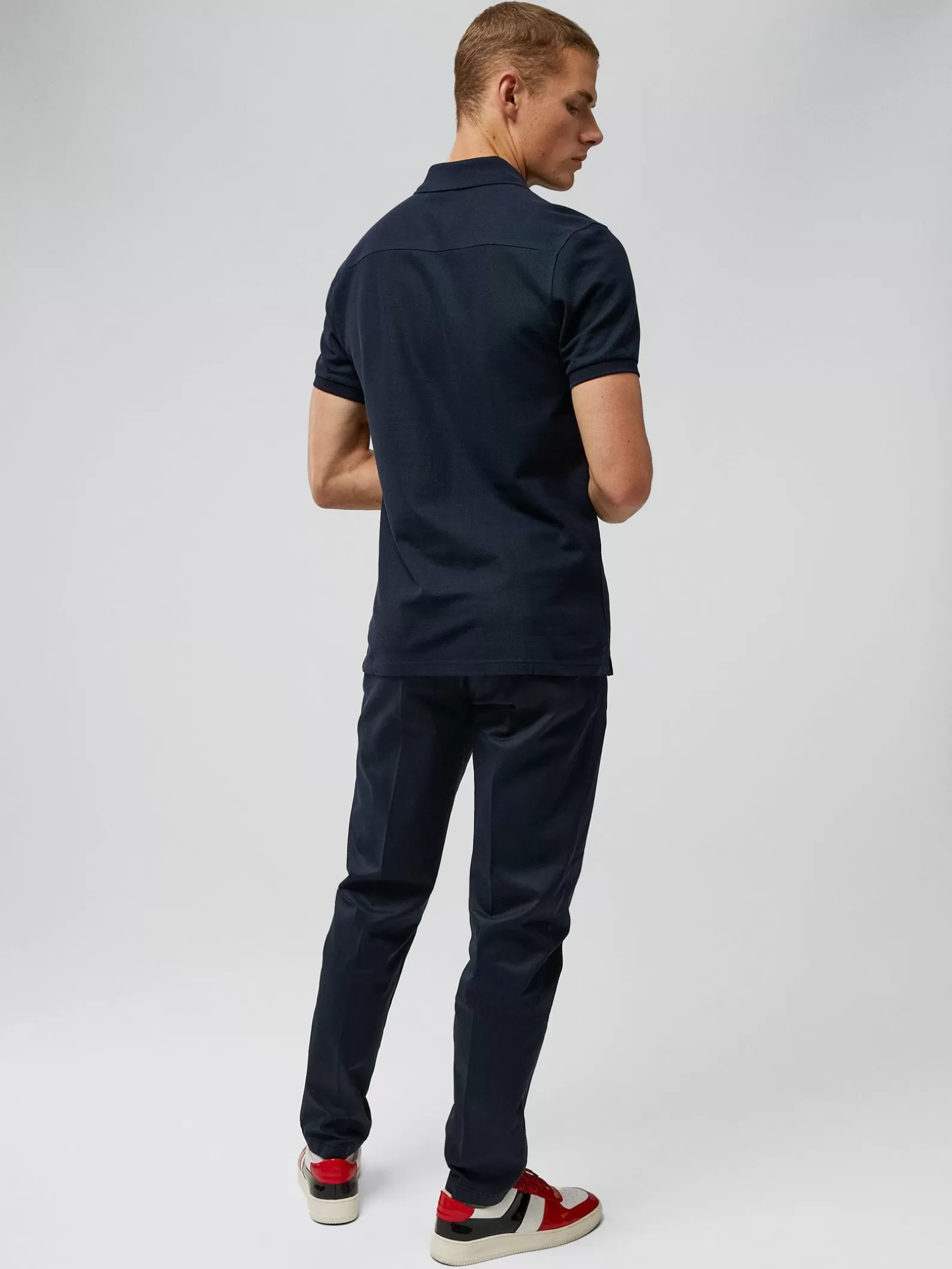 J.Lindeberg Chaze Gmd Stretch Pants Jl Navy*MÄN Byxor