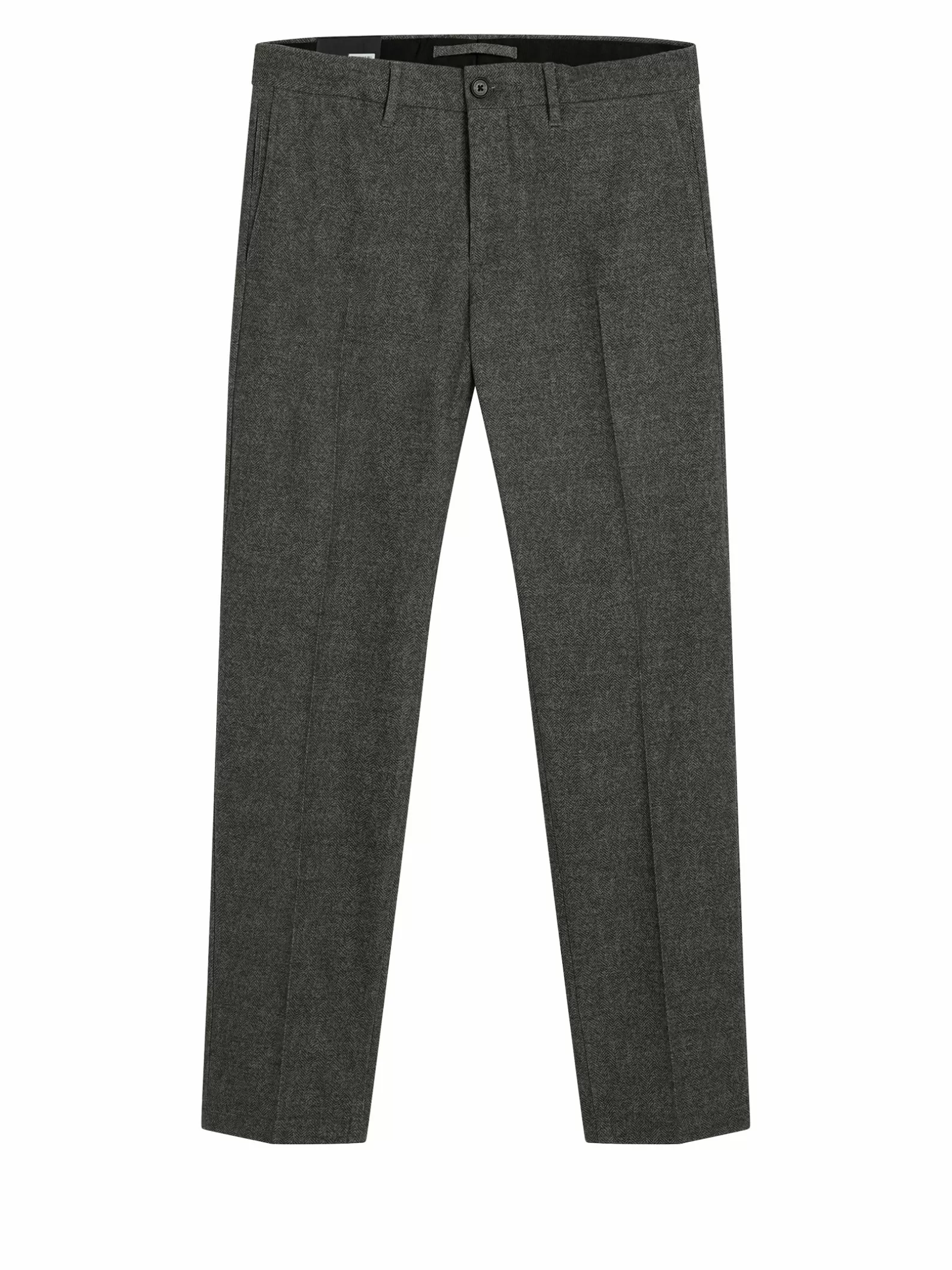 J.Lindeberg Chaze Herringbone Flex Pants Dark Grey*MÄN Skräddarsydda byxor | Byxor