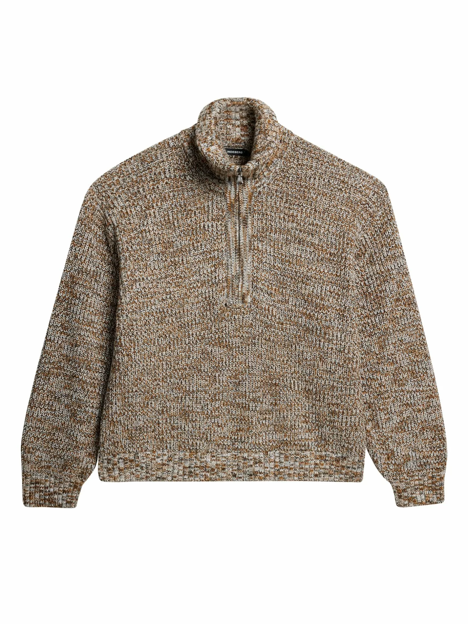 J.Lindeberg Chester Jacquard Quarter Zip Canuto*MÄN Stickat