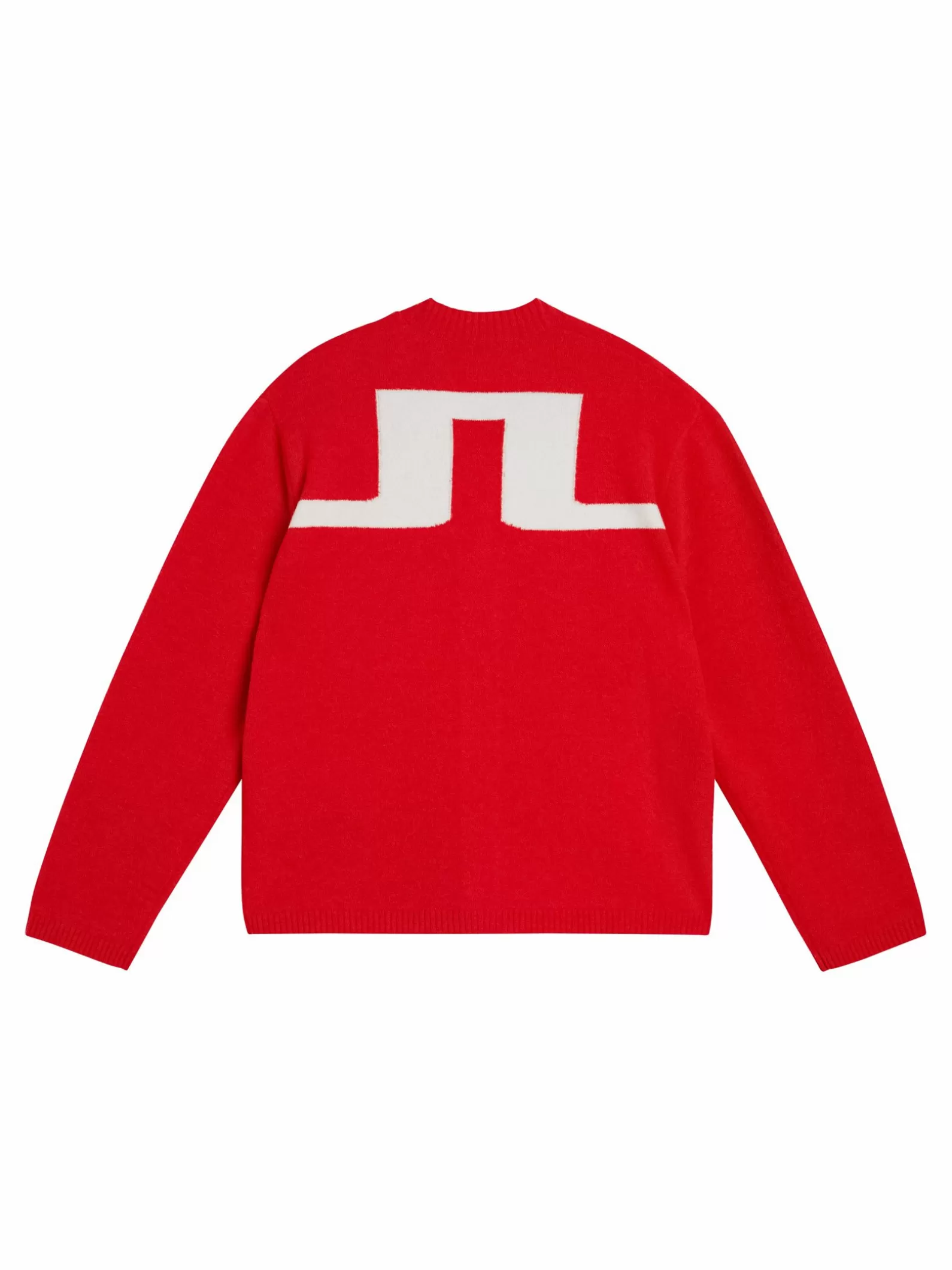 J.Lindeberg Clarke Knitted Cardigan Fiery Red*MÄN Stickat