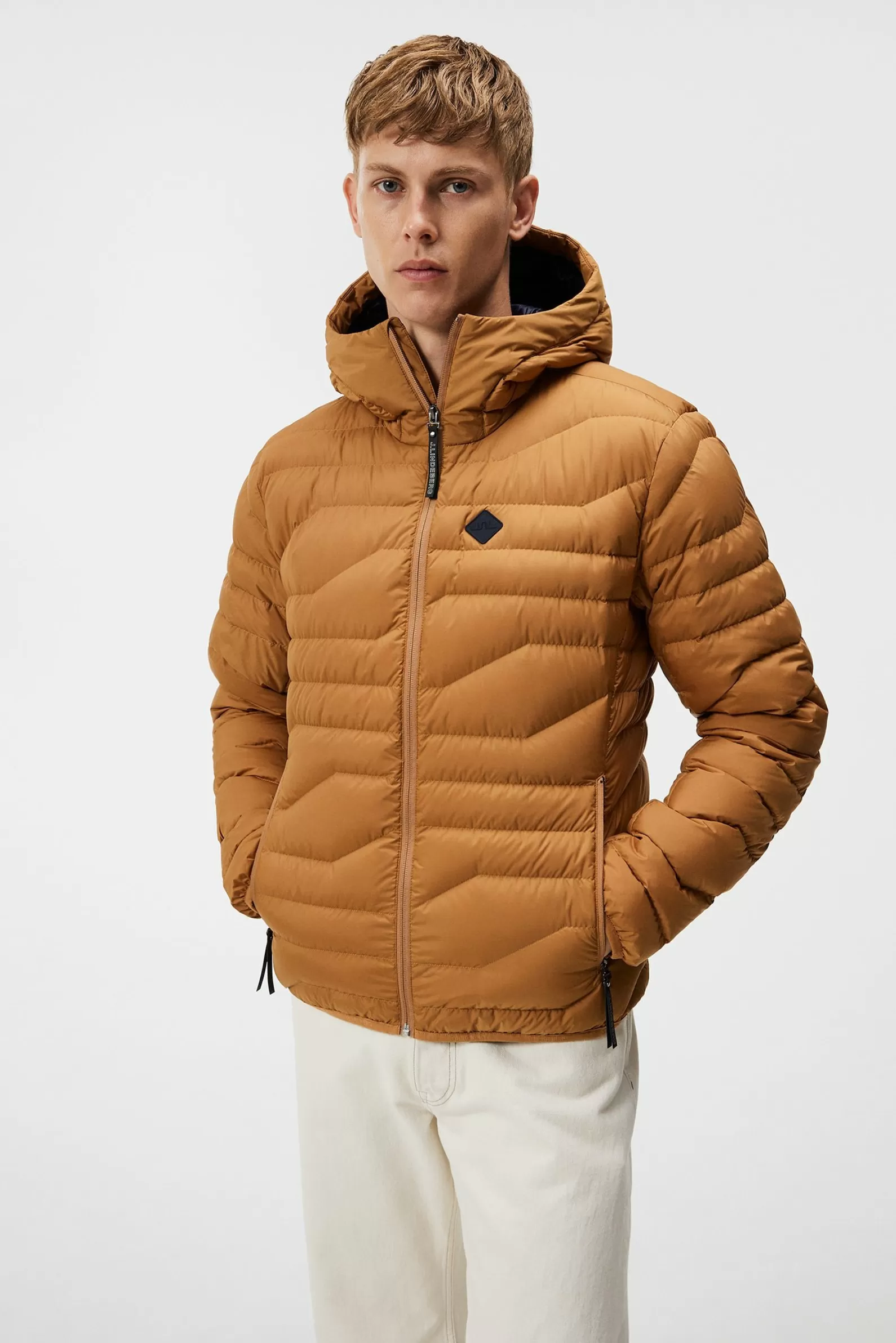 J.Lindeberg Cliff Light Down Hood Jl Navy*MÄN Jackor