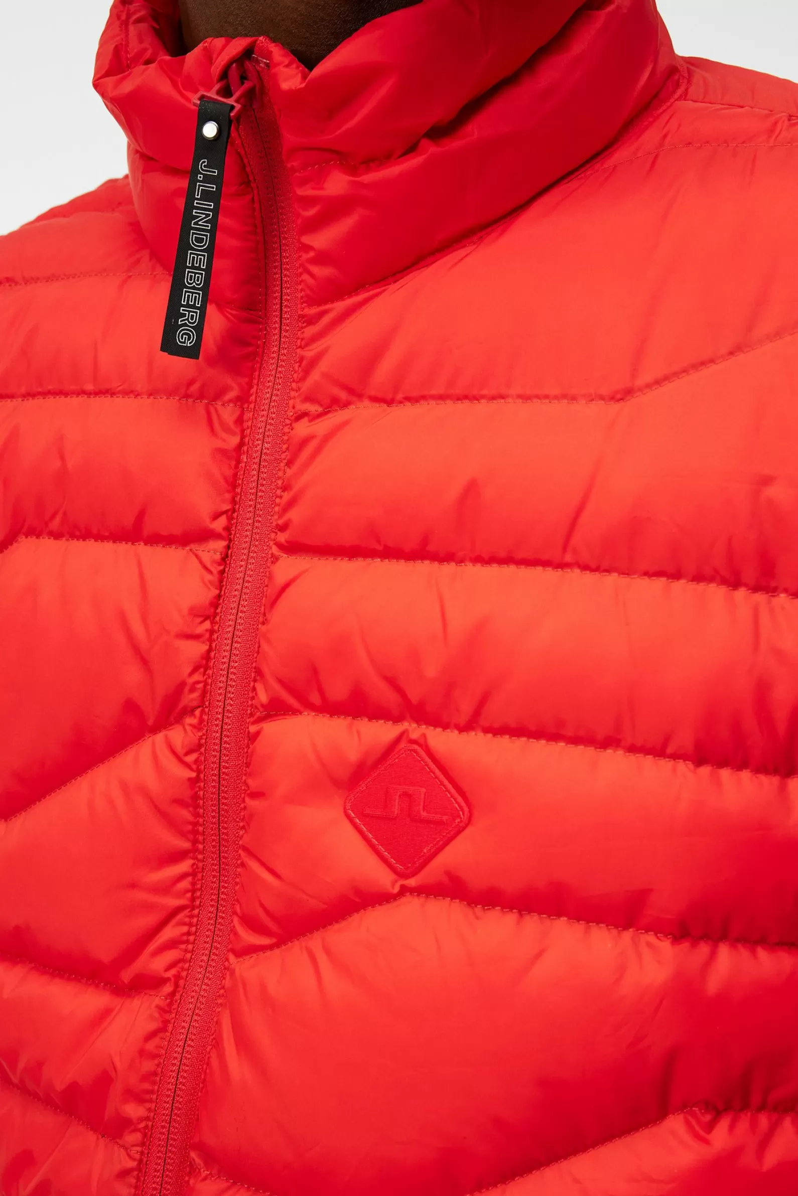 J.Lindeberg Cliff Light Down Jacket Fiery Red*MÄN Jackor