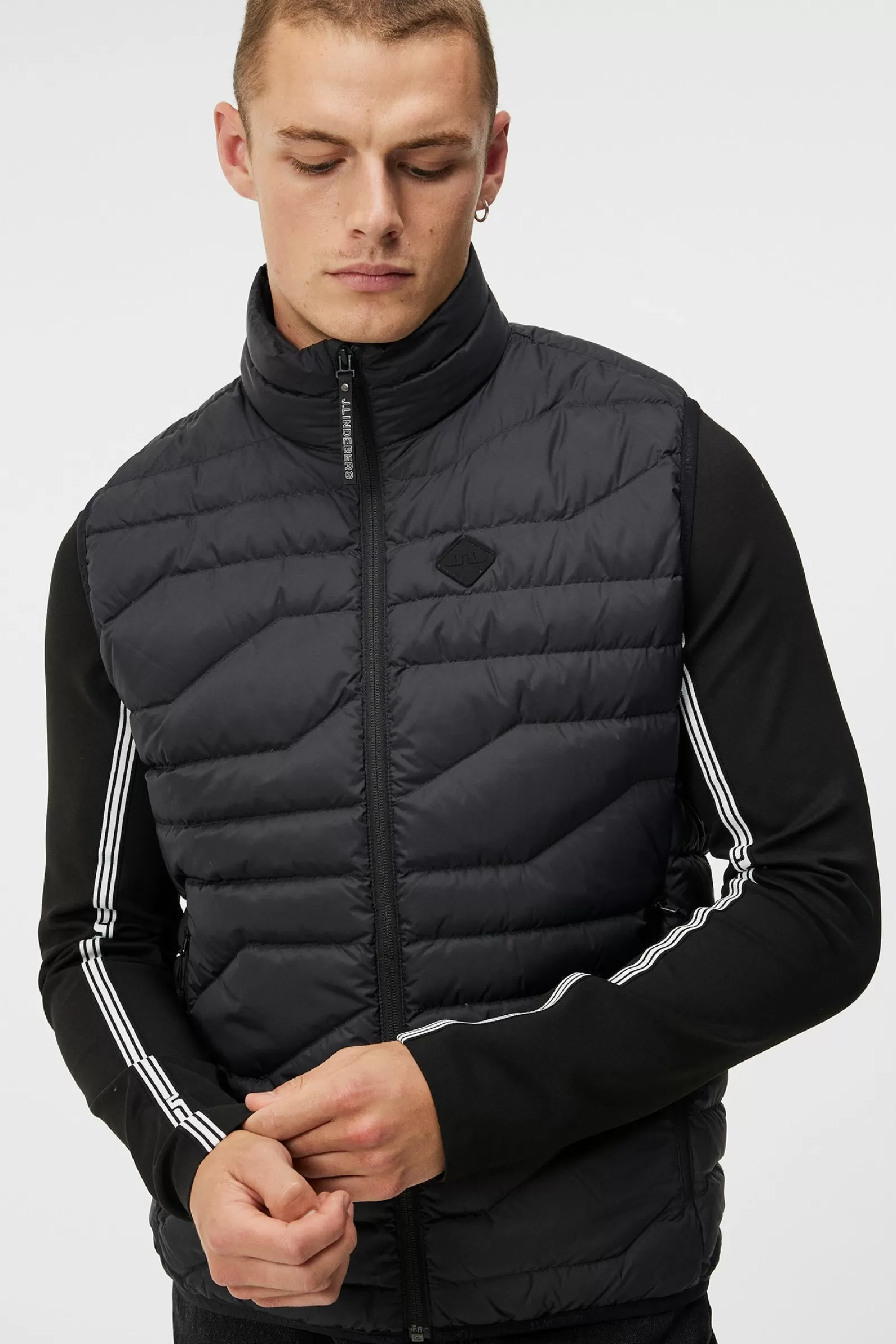 J.Lindeberg Cliff Light Down Vest Black*MÄN Jackor | Gilets