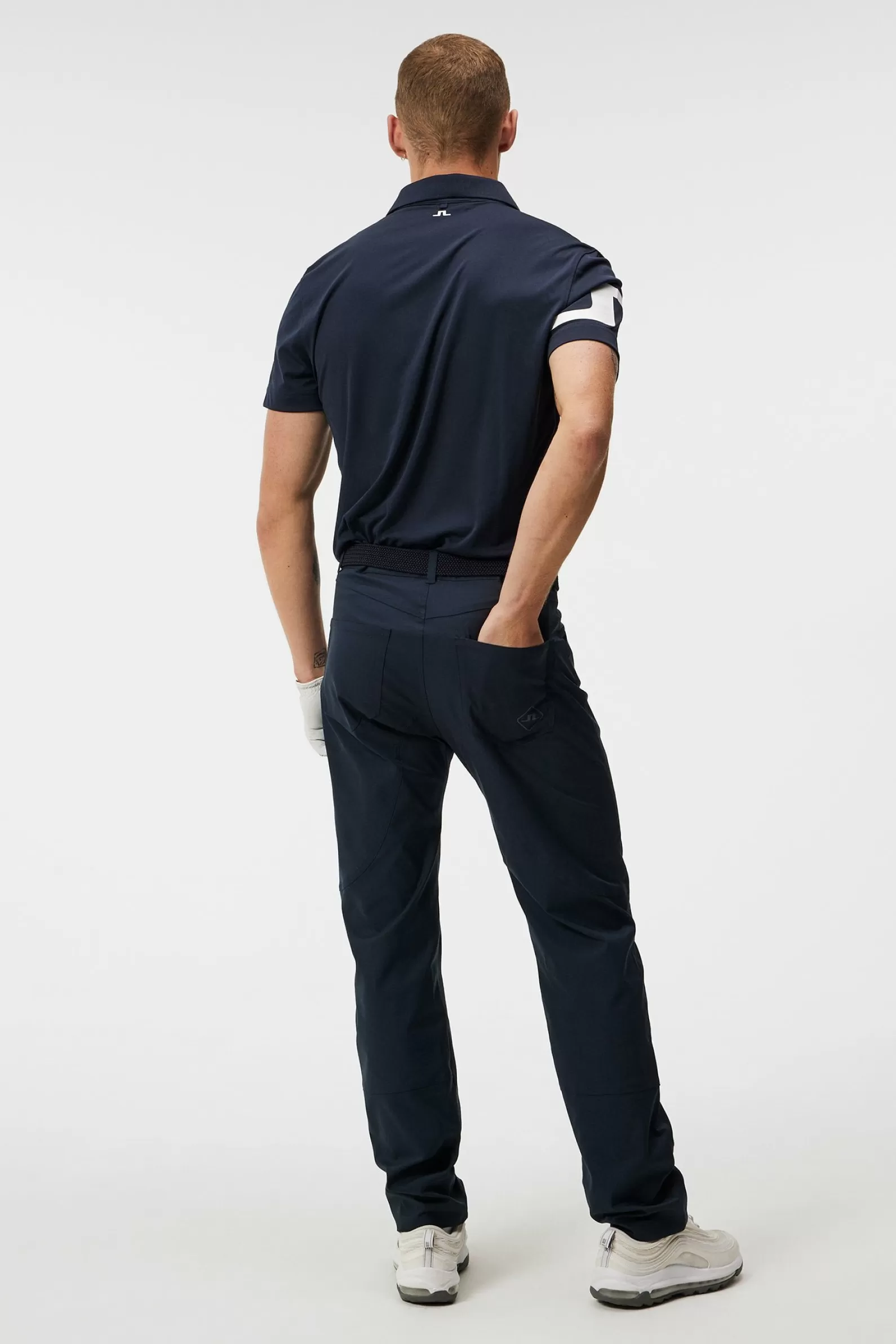 J.Lindeberg Colourblock Pant Jl Navy*MÄN Byxor