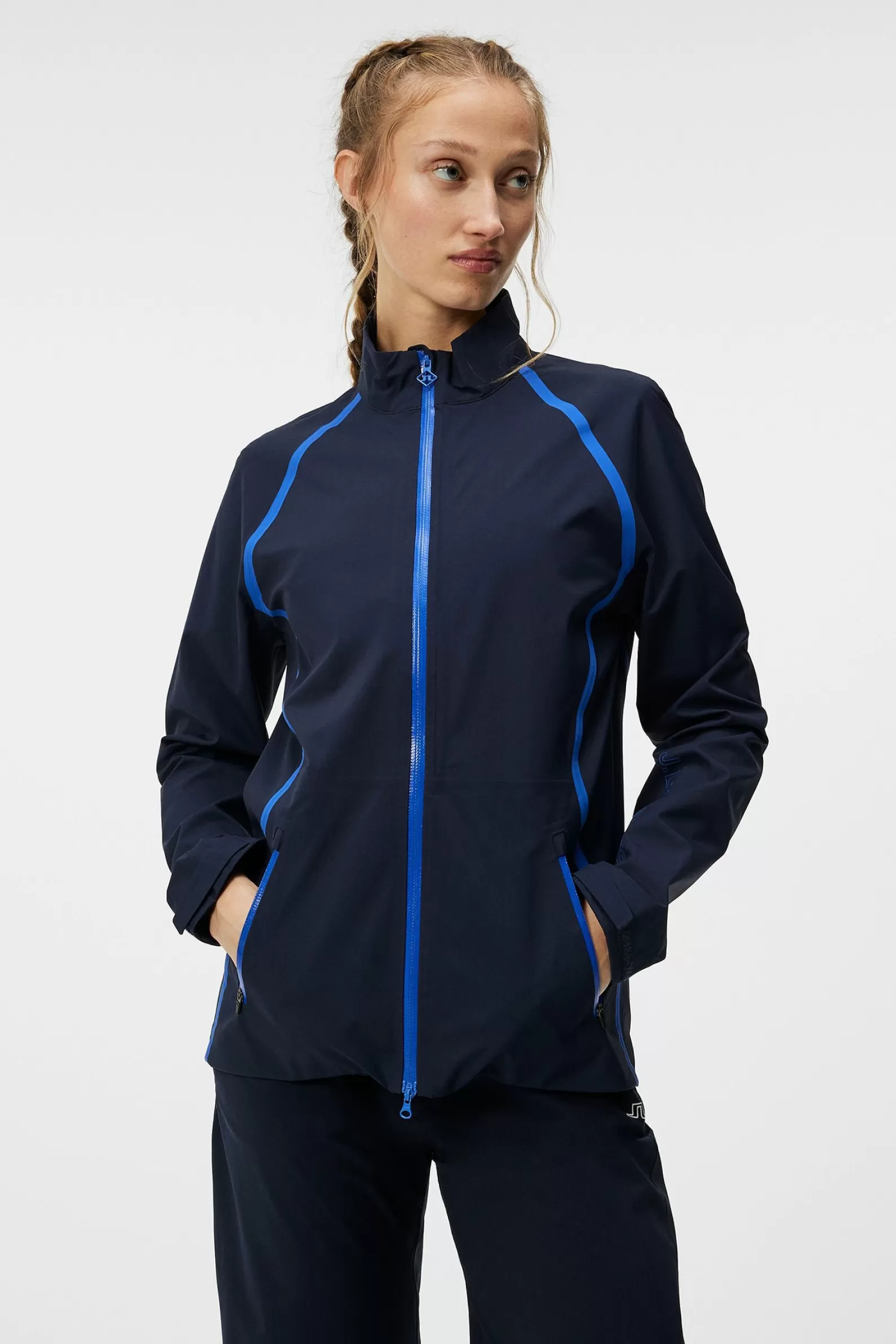 J.Lindeberg Coral Rain Jacket Dazzling Blue*KVINNOR Jackor