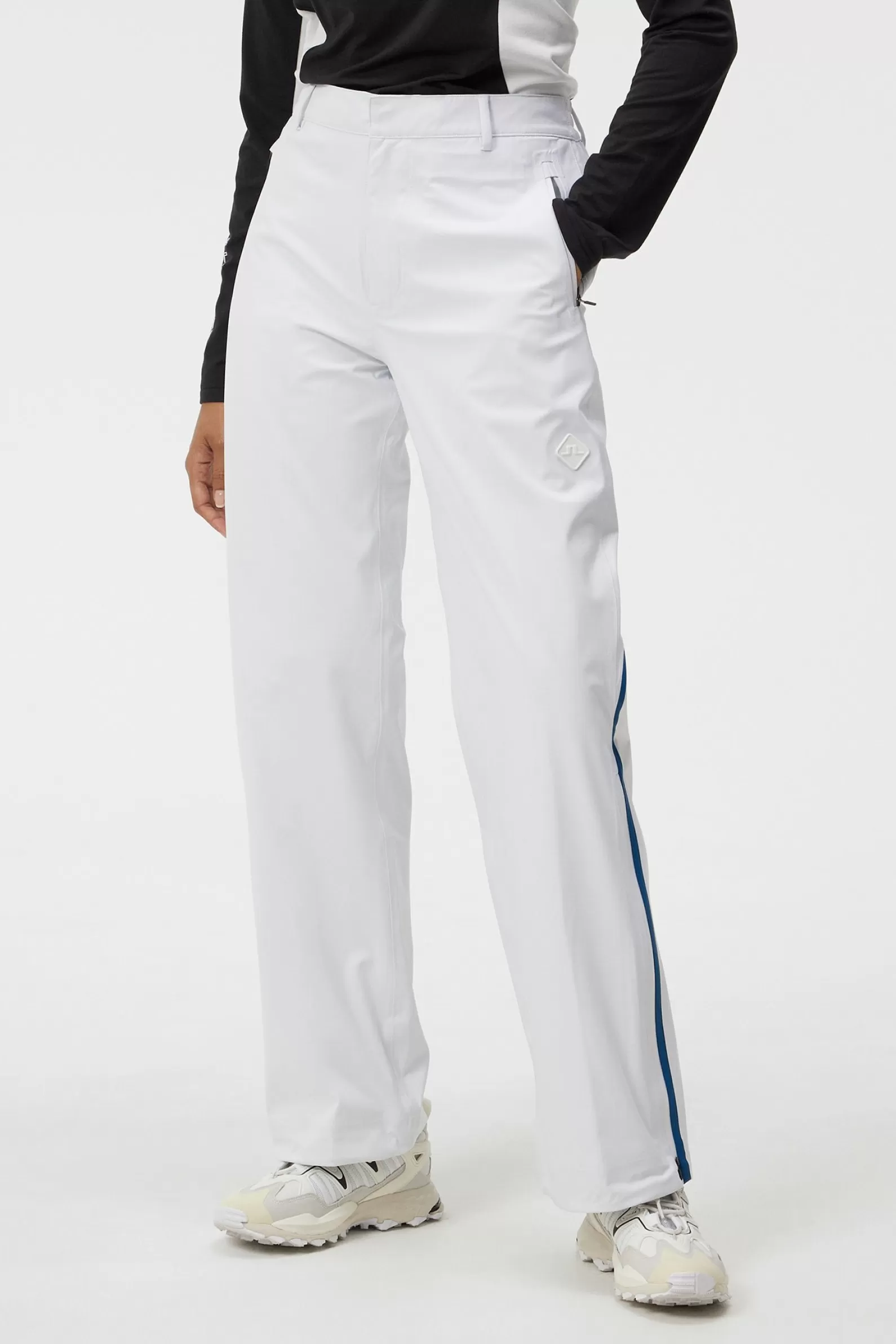 J.Lindeberg Corey Rain Pants White*KVINNOR Byxor