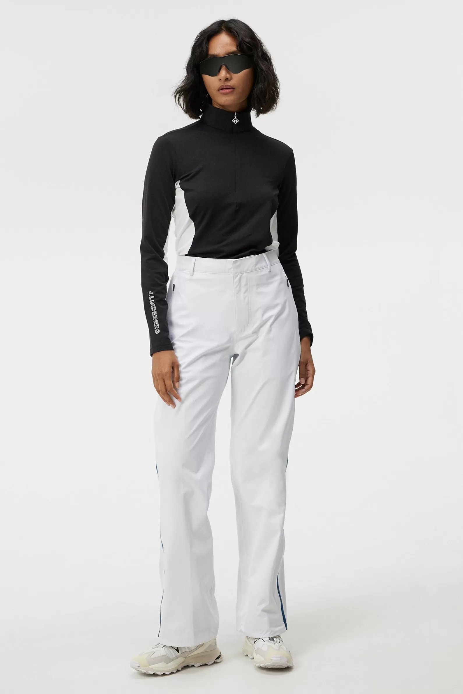 J.Lindeberg Corey Rain Pants White*KVINNOR Byxor