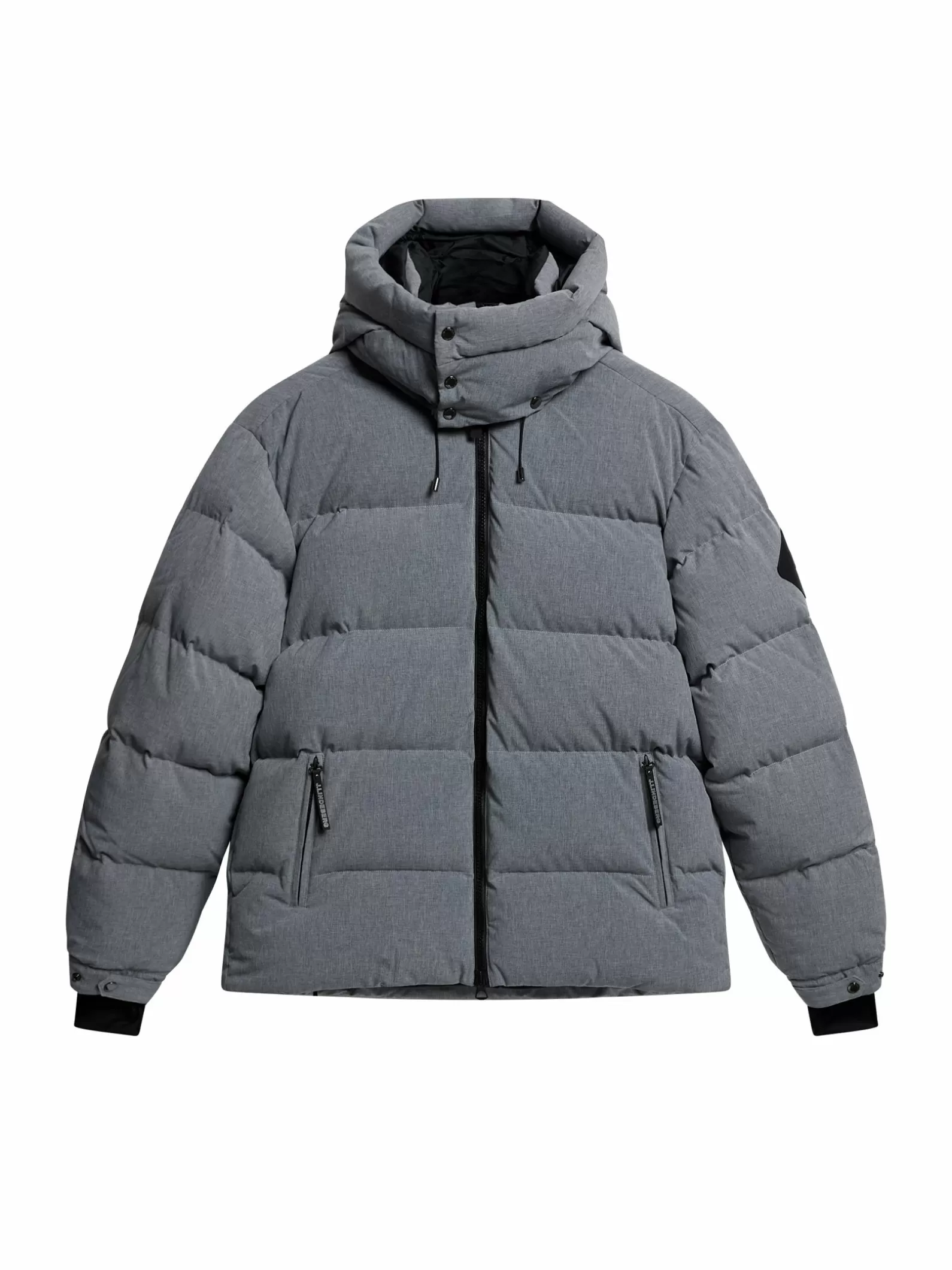 J.Lindeberg Creek Down Jacket Melange Medium Grey Melange*MÄN Jackor