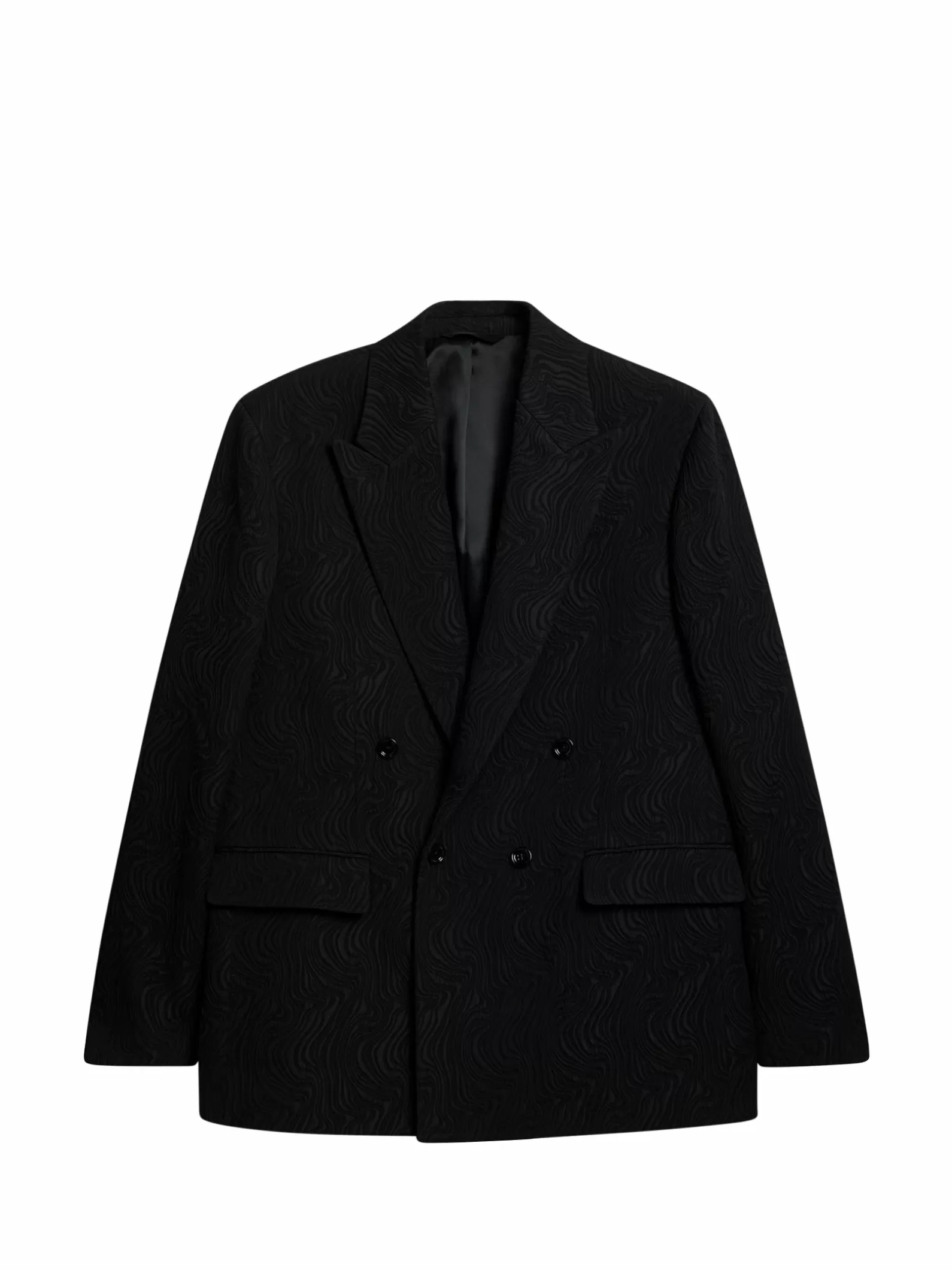 J.Lindeberg David U Jacquard Swirl Blazer Black*MÄN Blazers