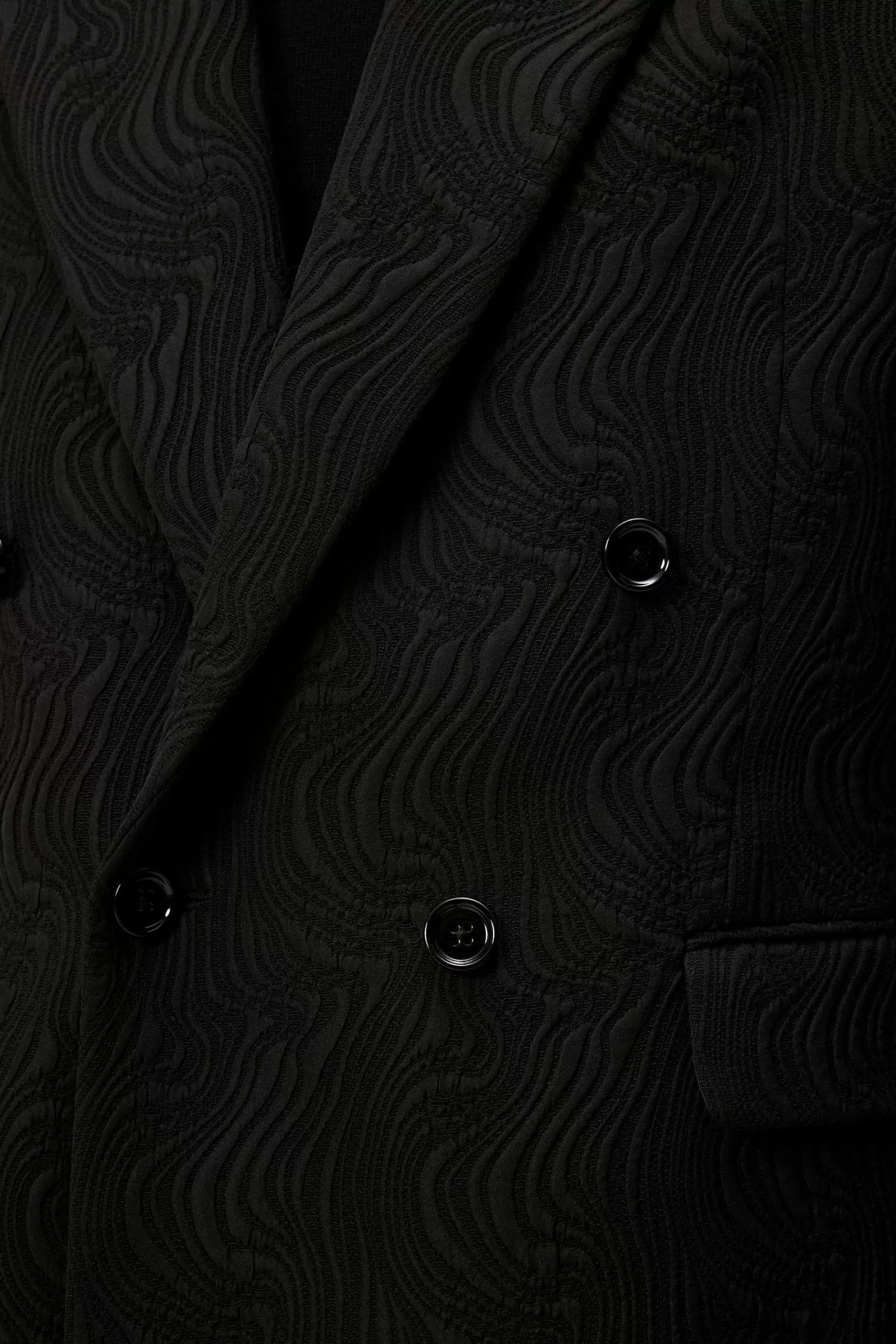 J.Lindeberg David U Jacquard Swirl Blazer Black*MÄN Blazers