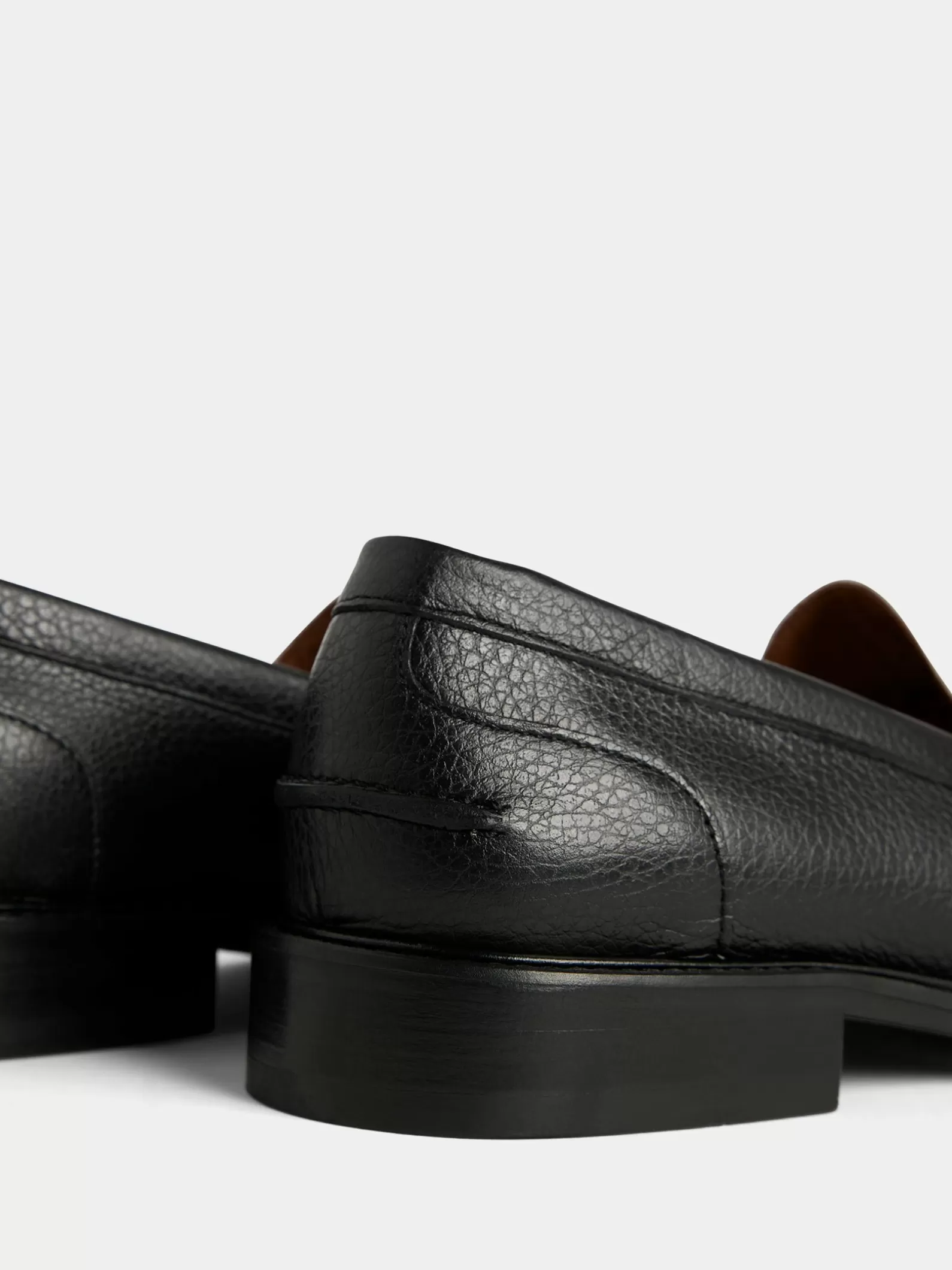 J.Lindeberg Dean Leather Loafer Black*MÄN Skor