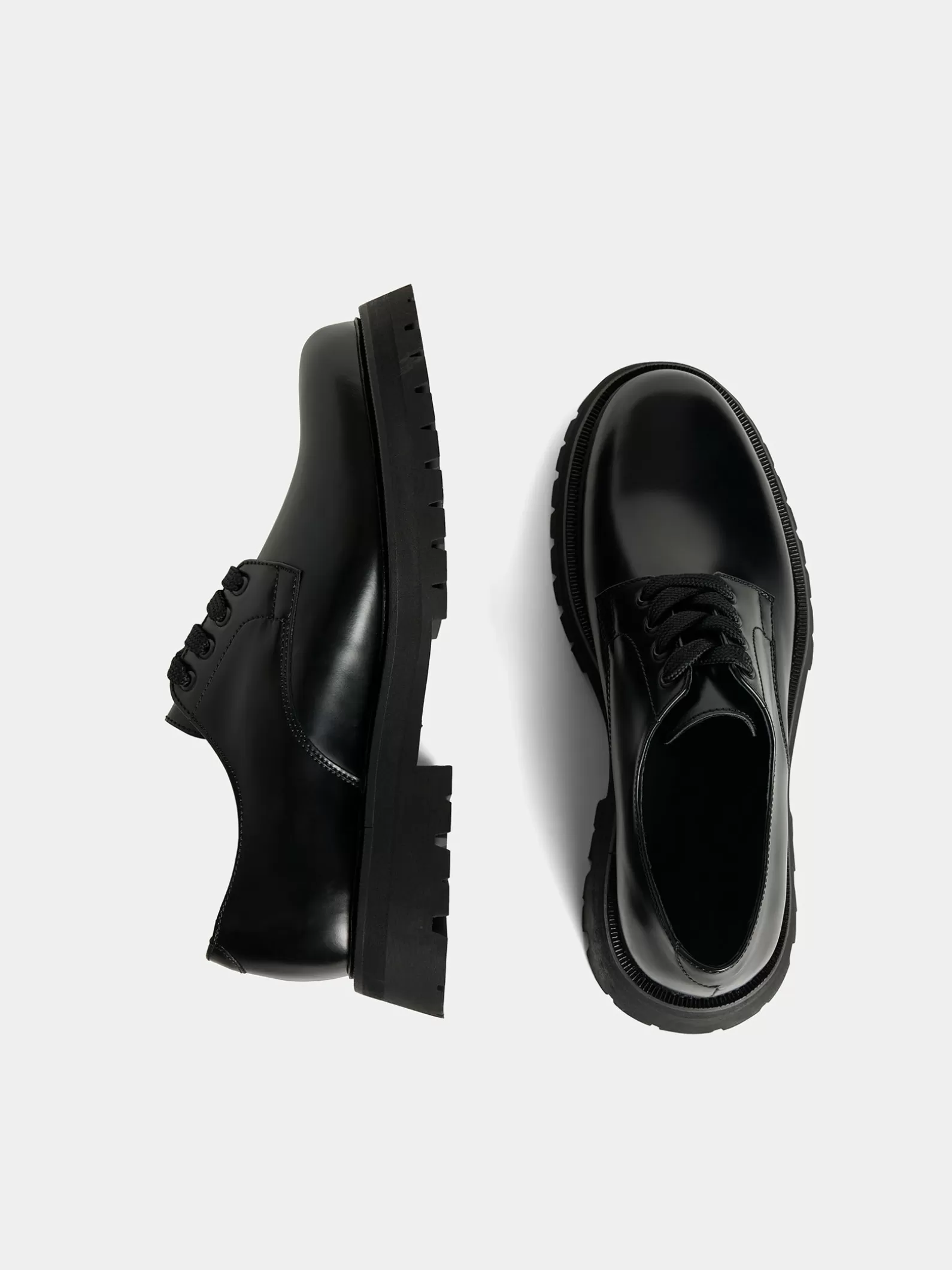 J.Lindeberg Derby Leather Shoe Black*MÄN Skor