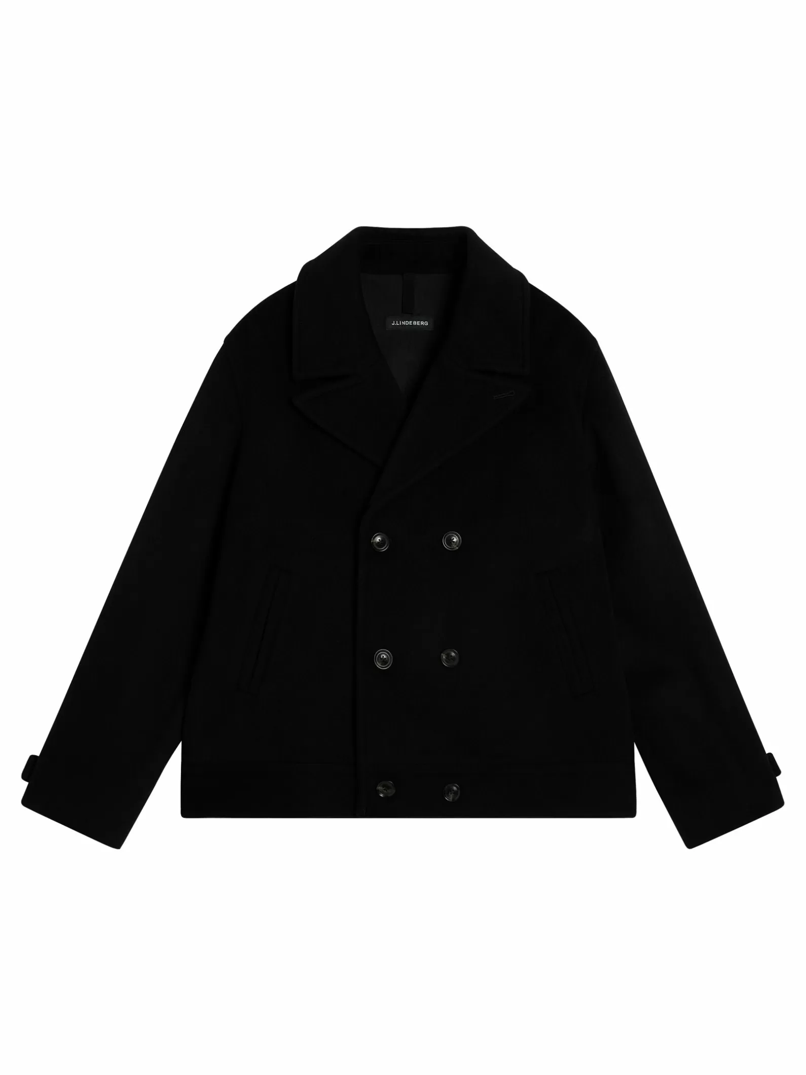 J.Lindeberg Don Double Breasted Jacket Black*MÄN Jackor | Rockar