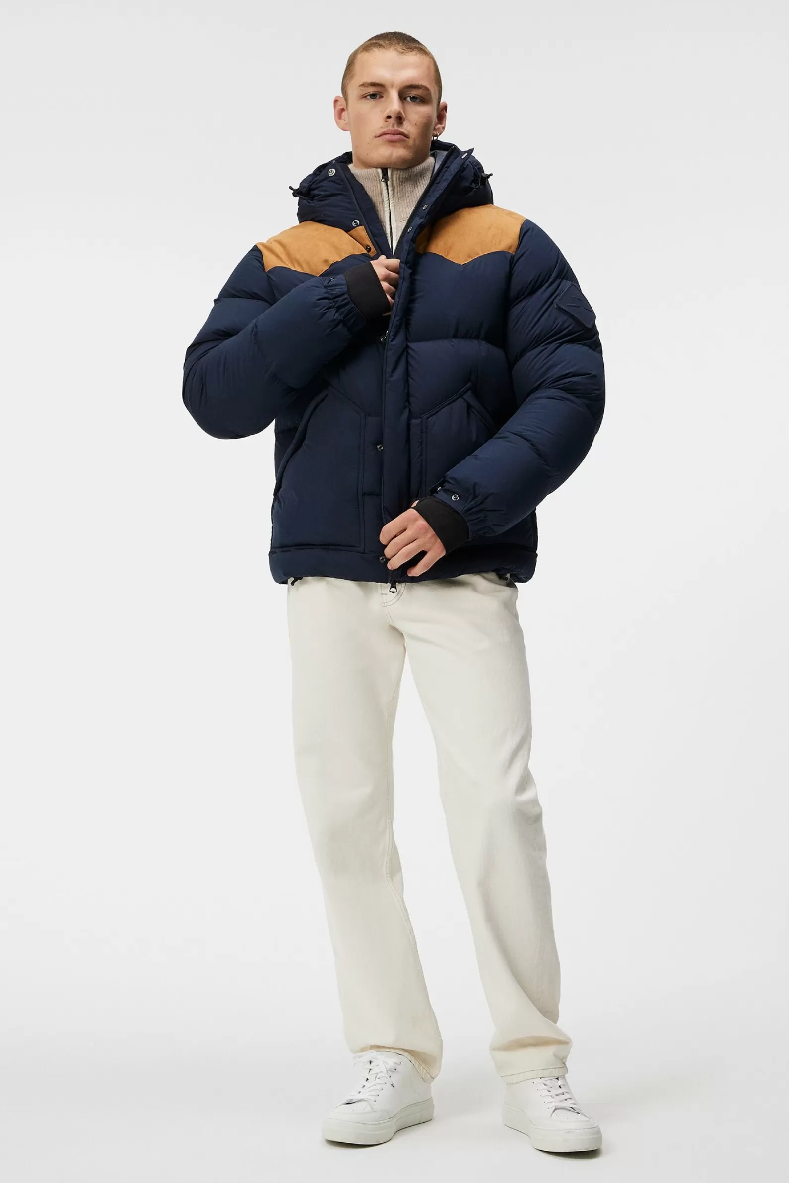 J.Lindeberg Dry Powder Down Jacket Jl Navy*MÄN Jackor