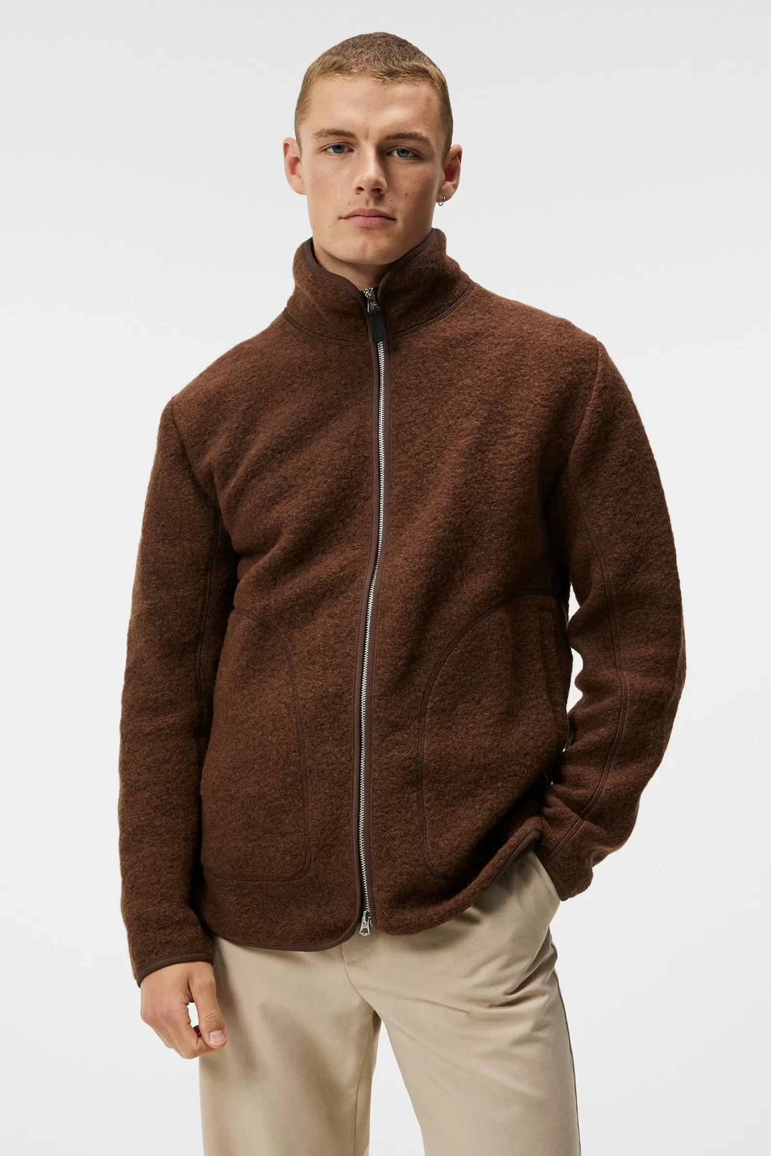 J.Lindeberg Dustin Wool Fleece Jacket Delicioso*MÄN Jackor