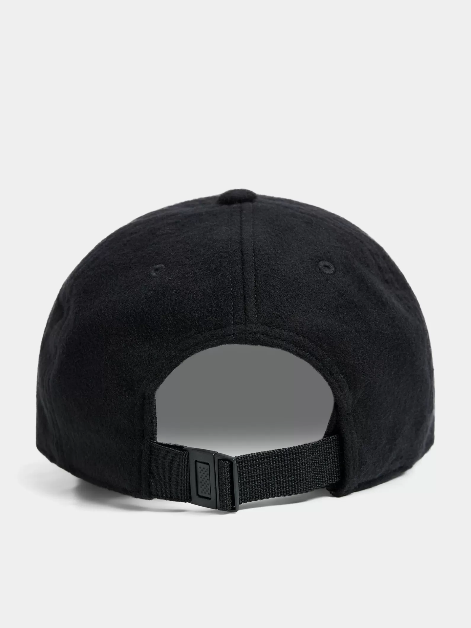 J.Lindeberg Elijah Flat Wool Logo Cap Black*MÄN Värmetillbehör | Kepsar