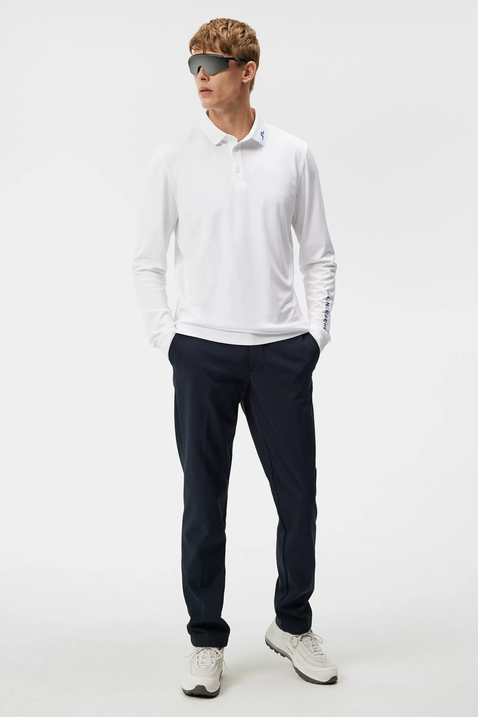 J.Lindeberg Ellott Bonded Fleece Pant Black*MÄN Byxor