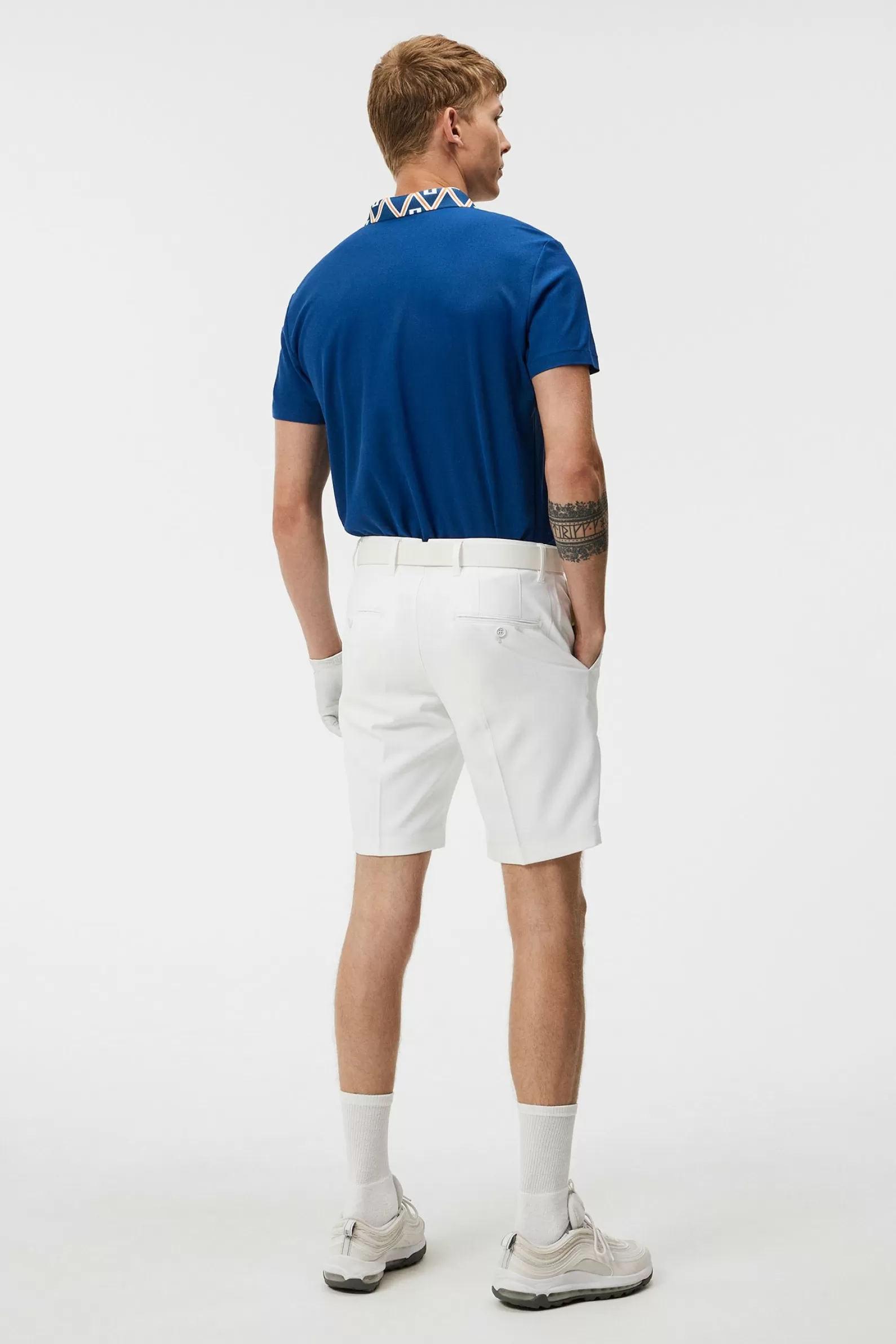 J.Lindeberg Eloy Shorts Light Grey Melange*MÄN Shorts