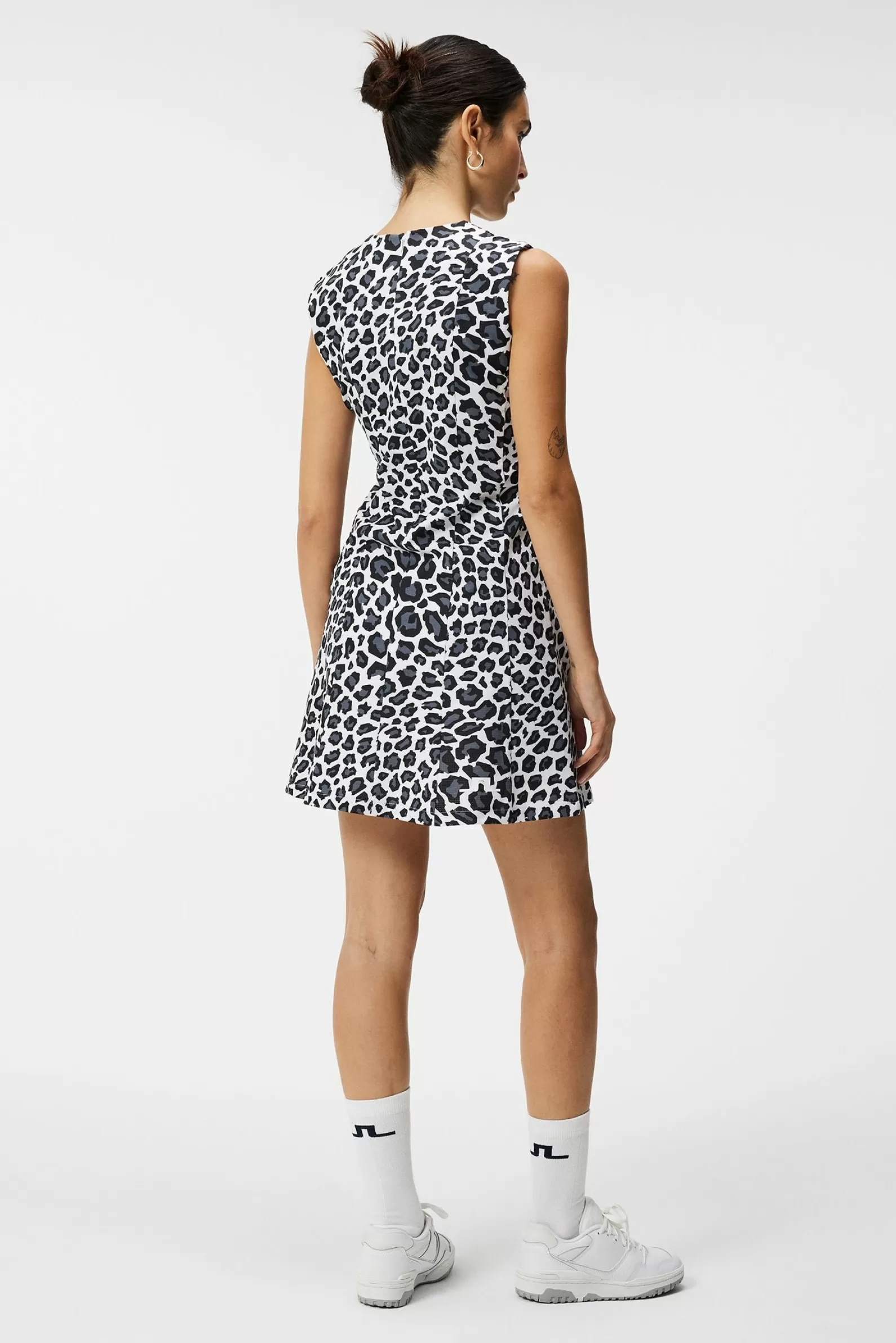 J.Lindeberg Gabriella Printed Dress Bw Leopard*KVINNOR Klänningar