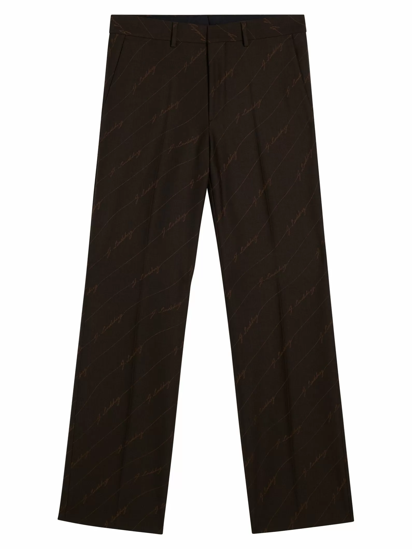 J.Lindeberg Gomor Brown Stripe Pants Delicioso*MÄN Skräddarsydda byxor | Byxor